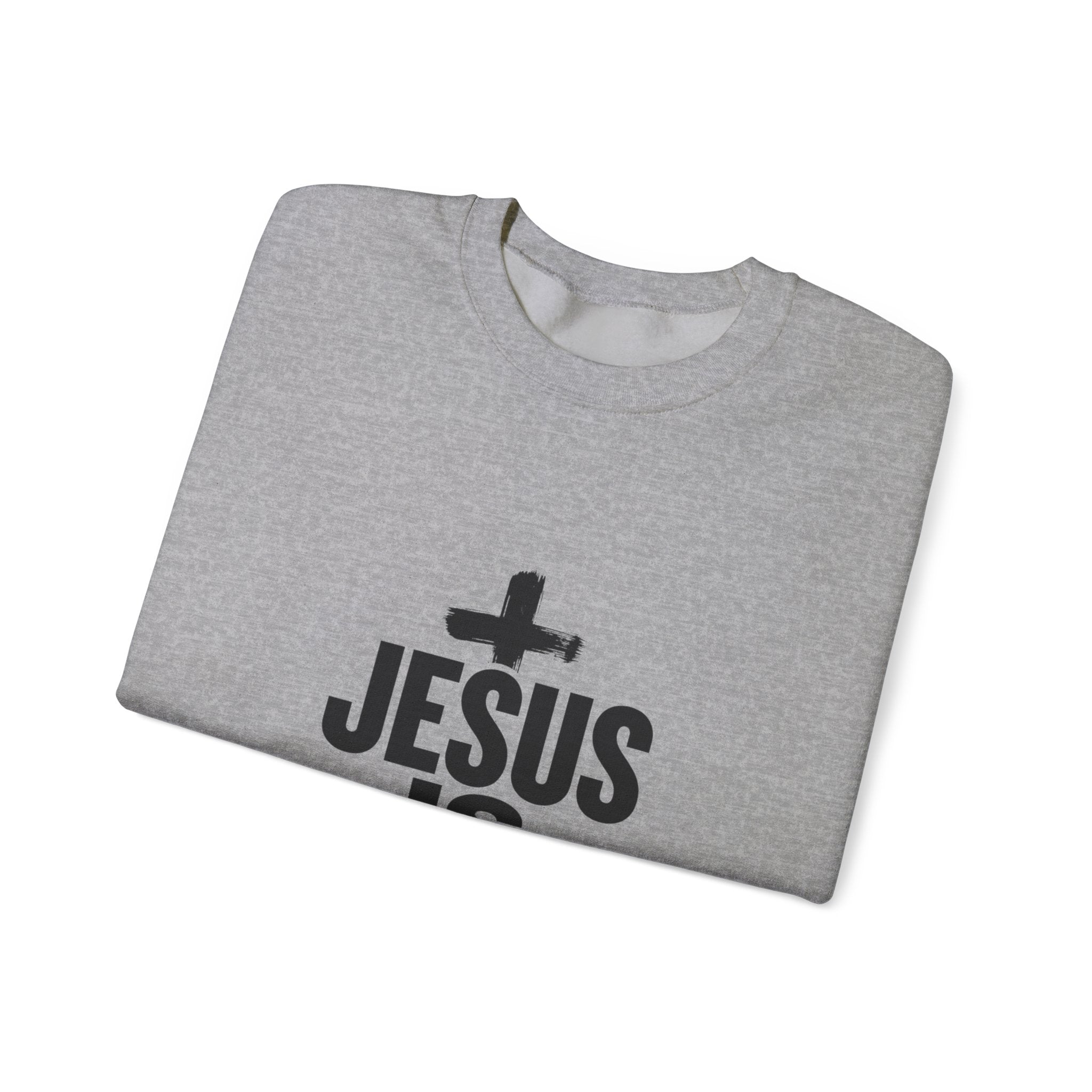 Jesus Is King Sweatshirt | Christian Easter, Resurrection Scripture