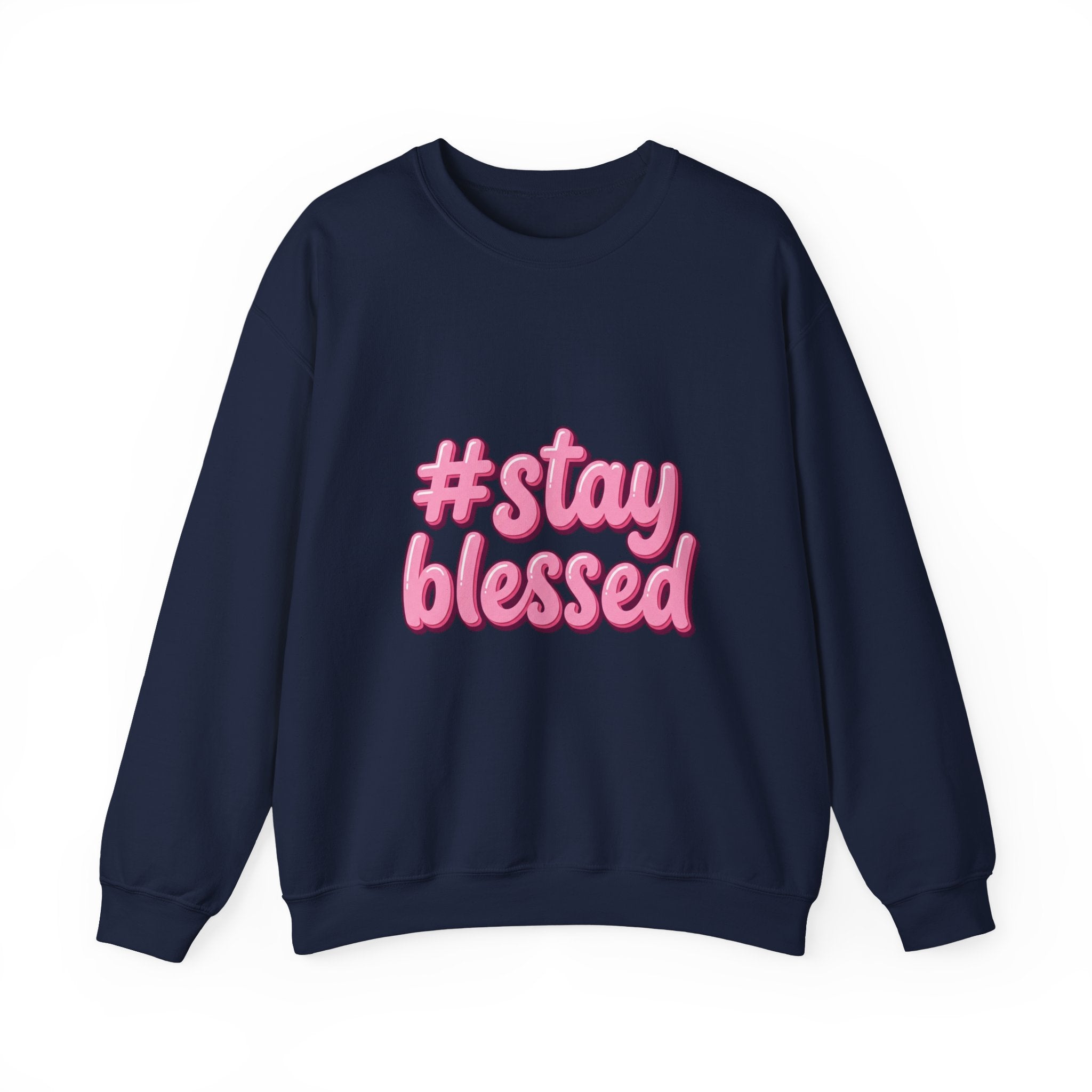 Stay Blessed Crewneck Sweatshirt | Christian Easter, Pastel Faith Apparel