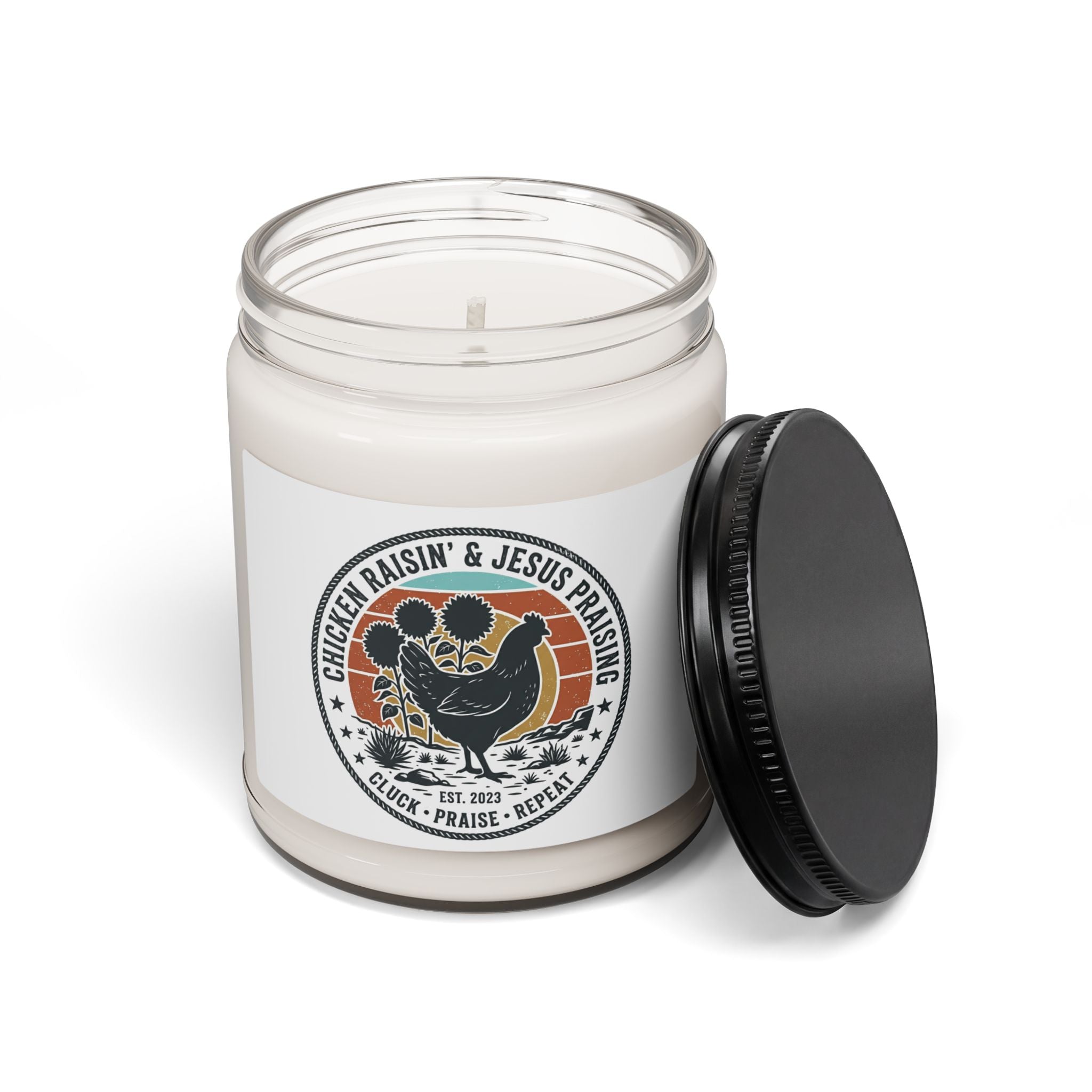 Frontier Rooster Candle, Soy Candle | Western Americana, Vintage Rodeo