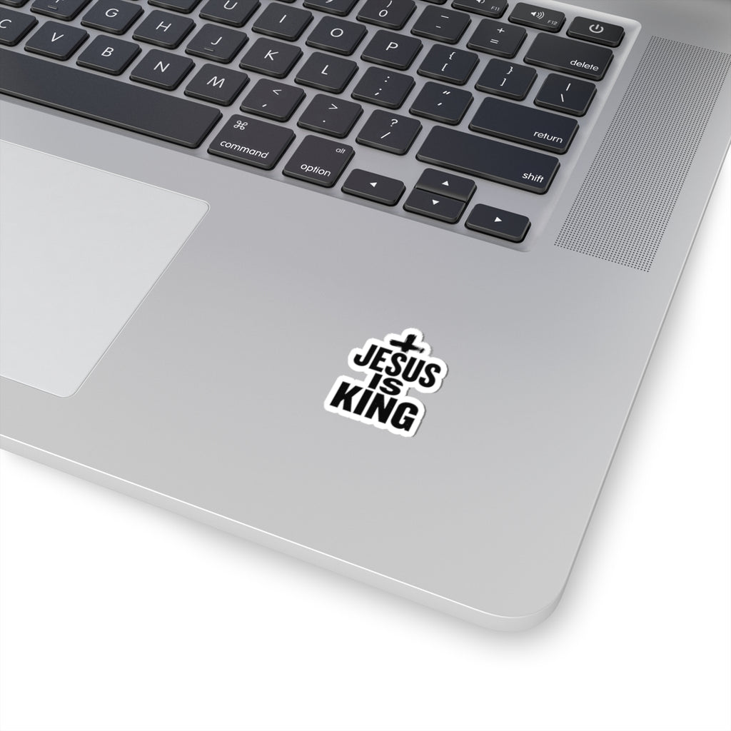 Jesus Is King sticker | Christian Easter, faith decal