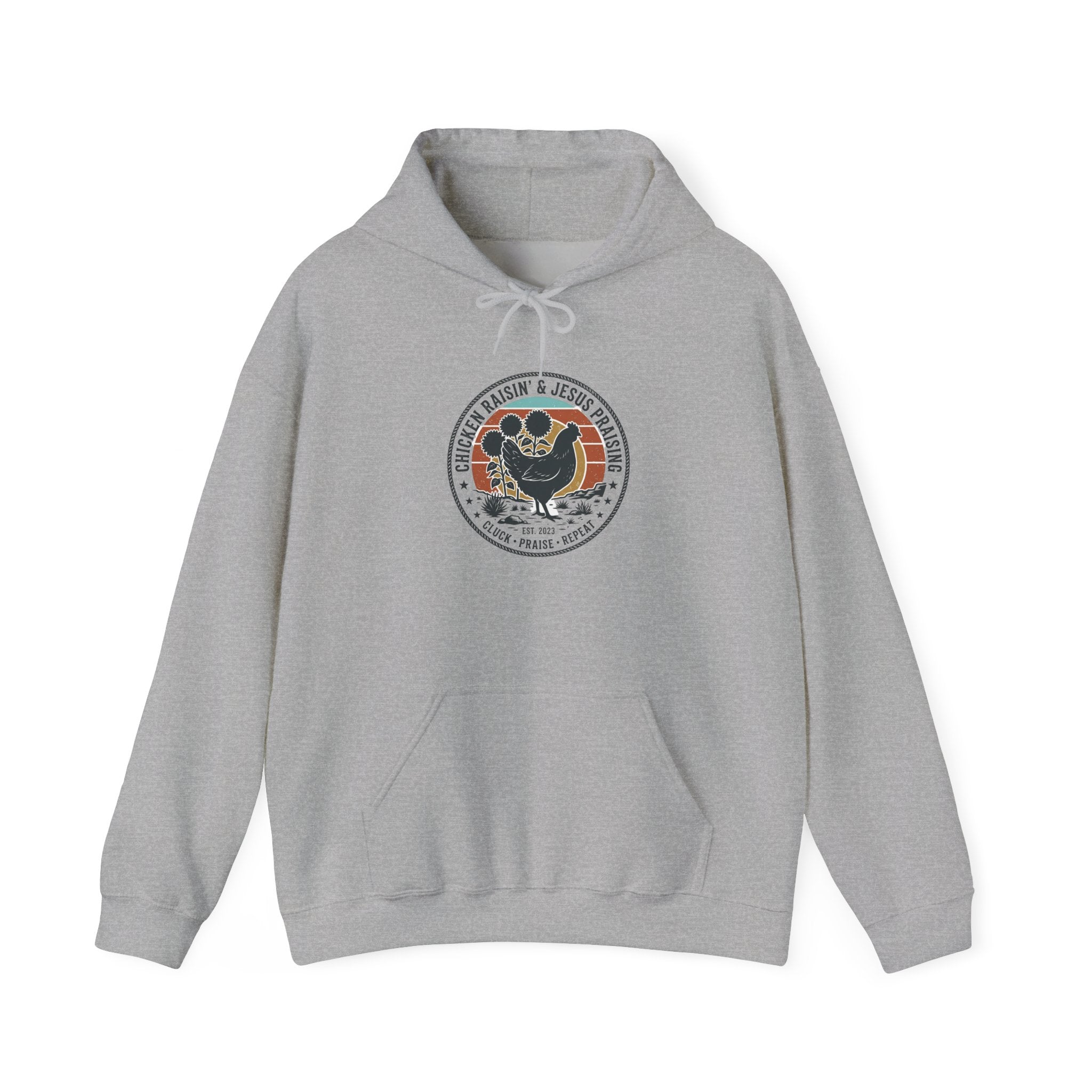 Frontier Rooster Emblem Hoodie | Western Americana, Vintage Rodeo