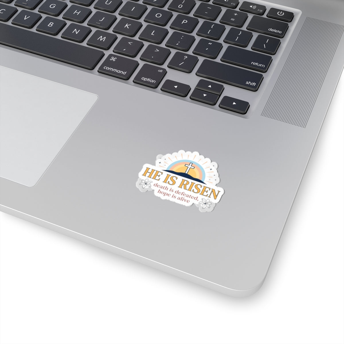 He Is Risen Sticker | Christian Easter, Resurrection Faith Sticker