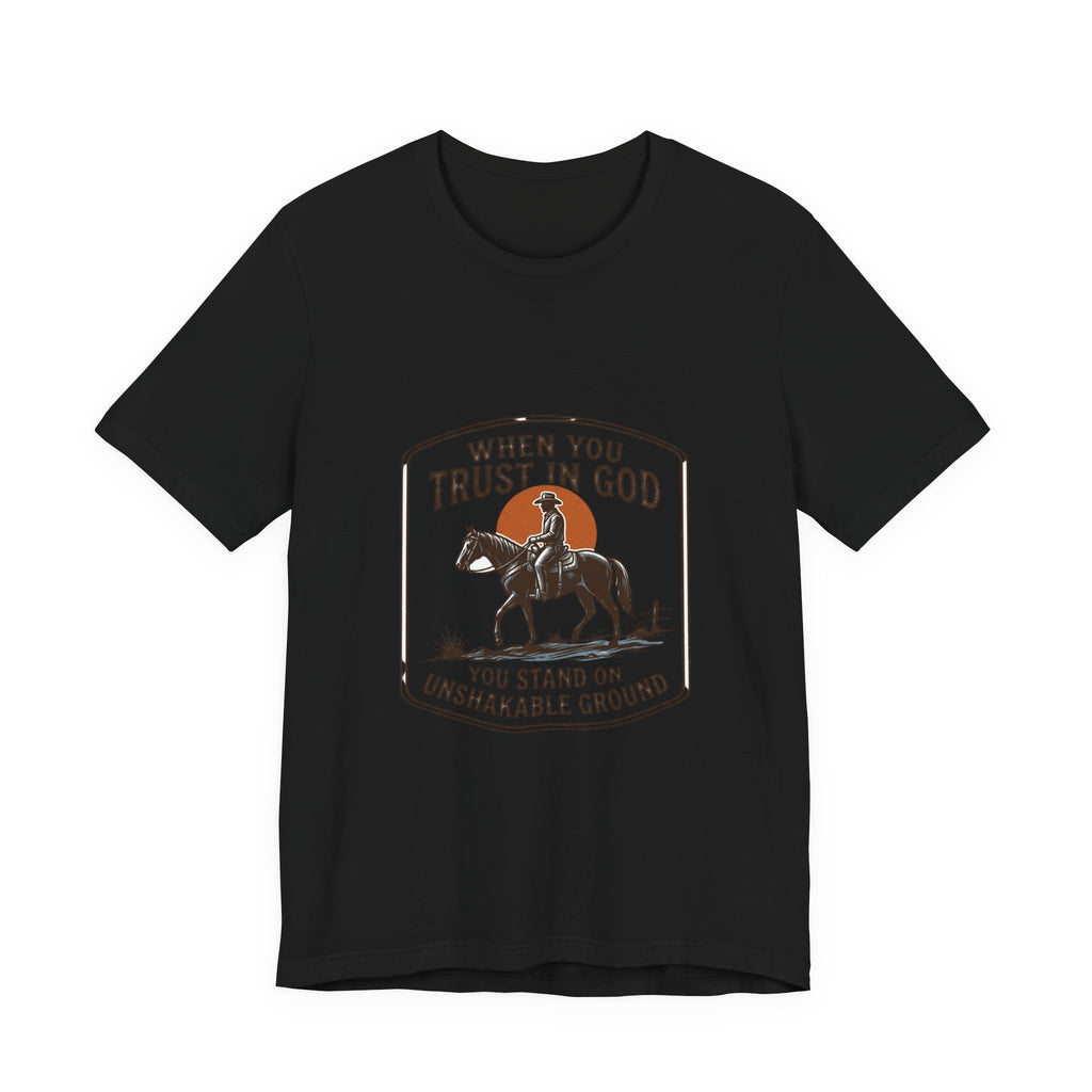 Trust in God Cowboy Tee | Western Americana, Vintage Rodeo, Frontier