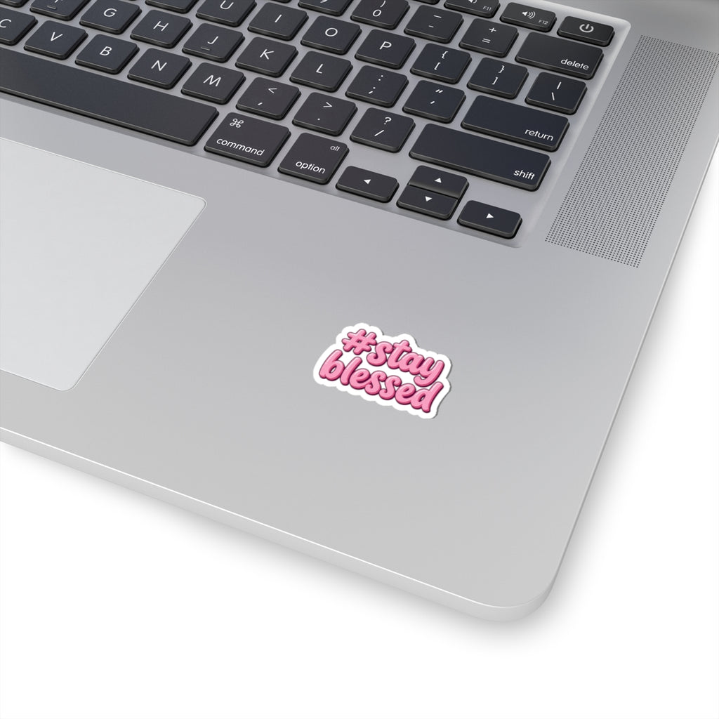 Stay Blessed Sticker | Christian Easter, Faith Affirmation, Pastel Scripture Decal