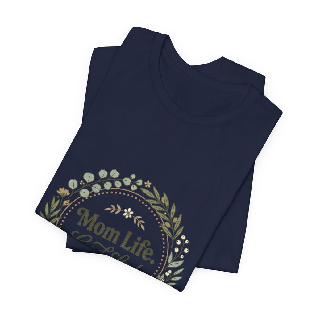Mom Life Tee | Minimalist Mother's Day Shirt, Typographic Mom Tee