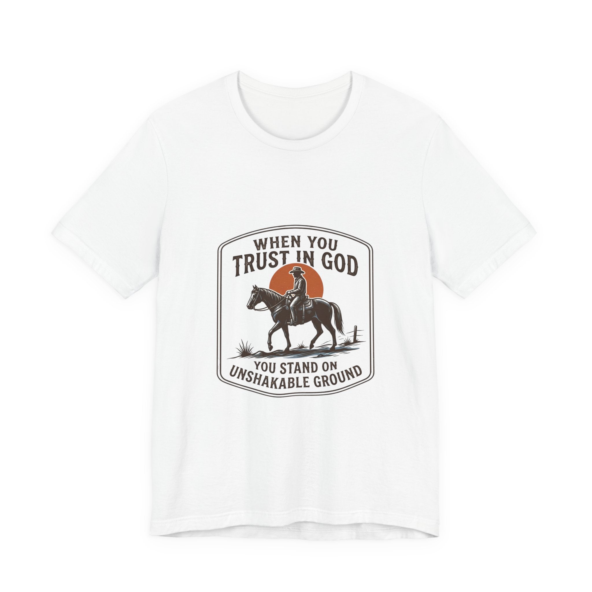 Trust in God Cowboy Tee | Western Americana, Vintage Rodeo, Frontier