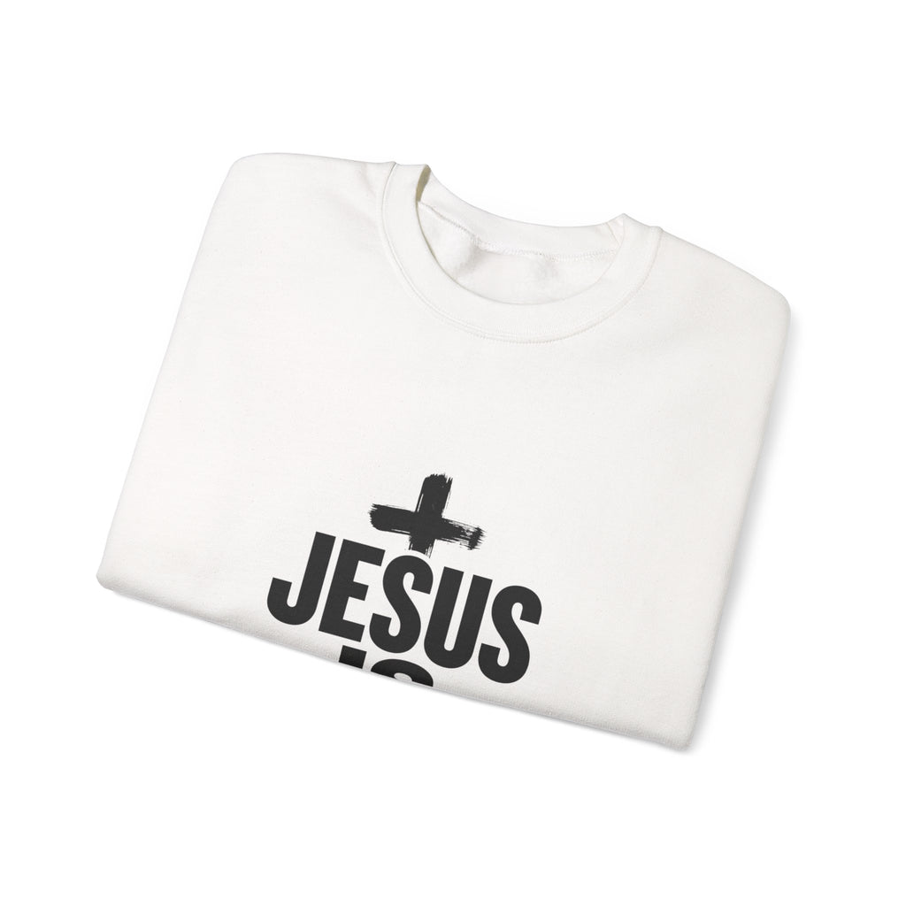 Jesus Is King Sweatshirt | Christian Easter, Resurrection Scripture