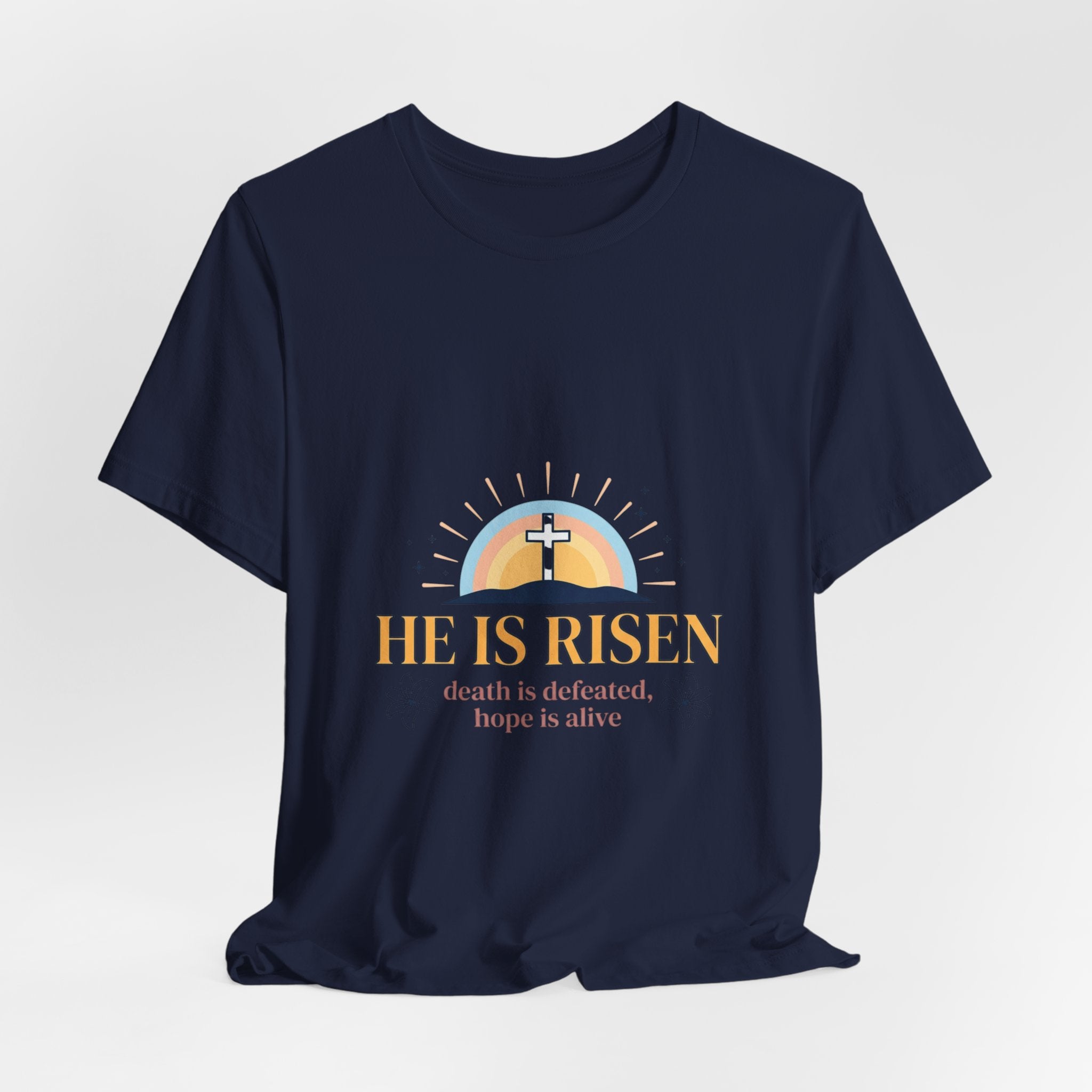 He Is Risen Shirt | Easter Christian Resurrection Tee, Scripture Faith Shirt