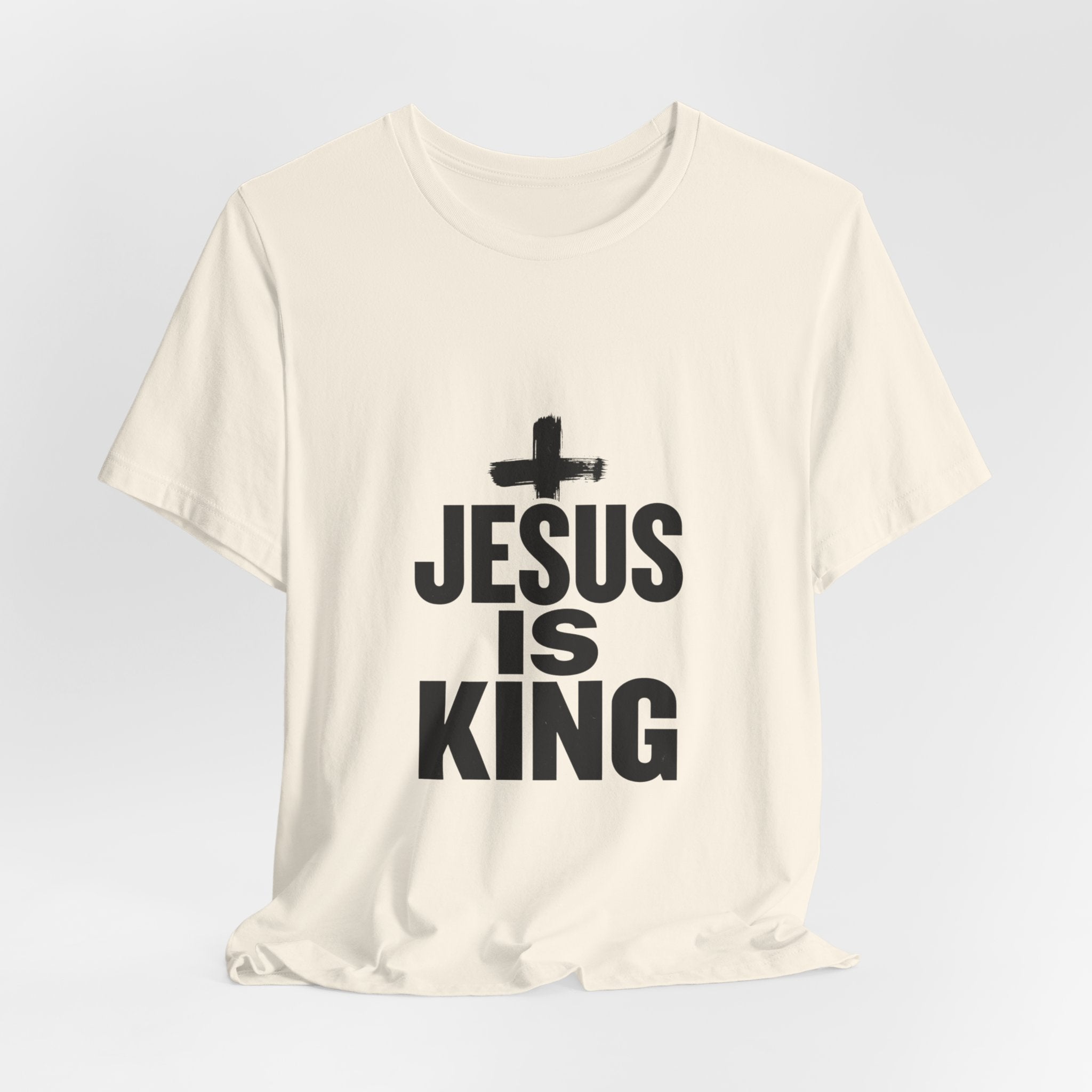Jesus Is King Tee | Christian Easter shirt, faith tee