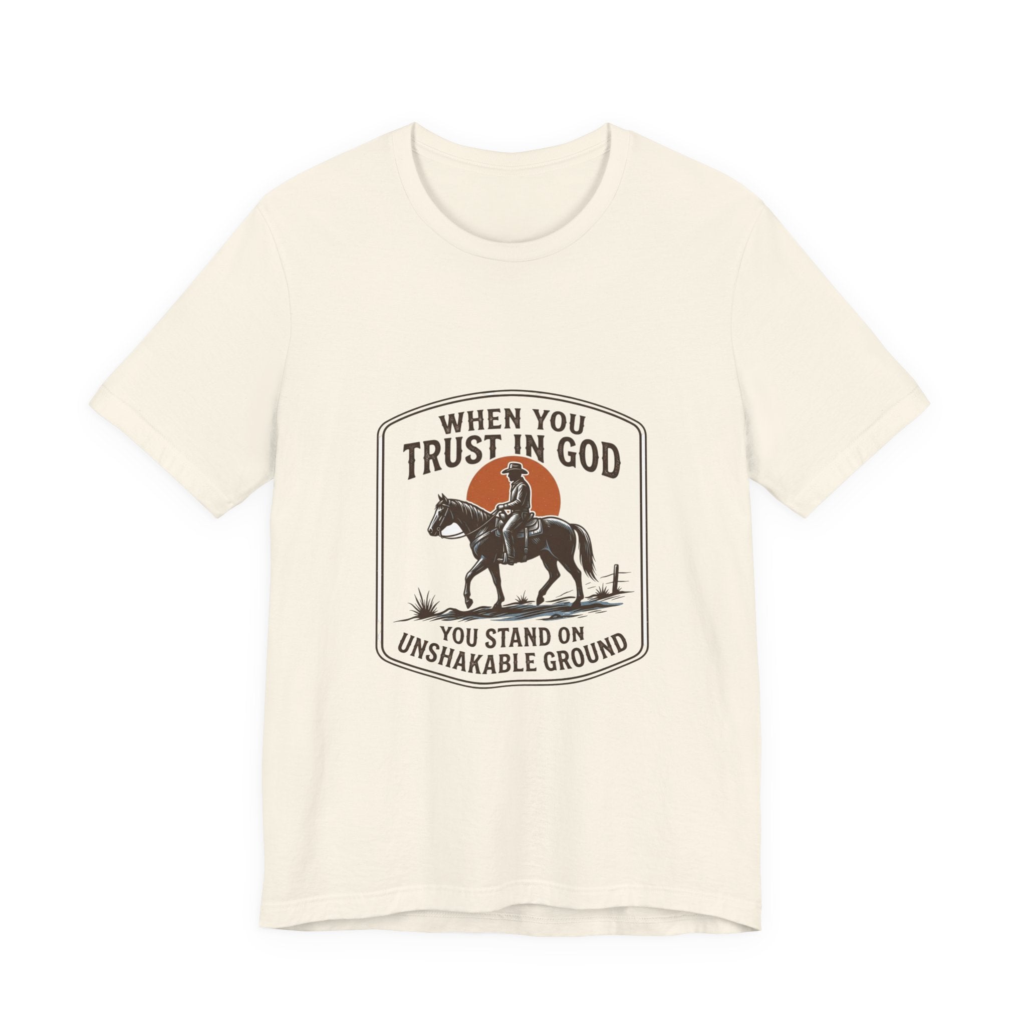 Trust in God Cowboy Tee | Western Americana, Vintage Rodeo, Frontier