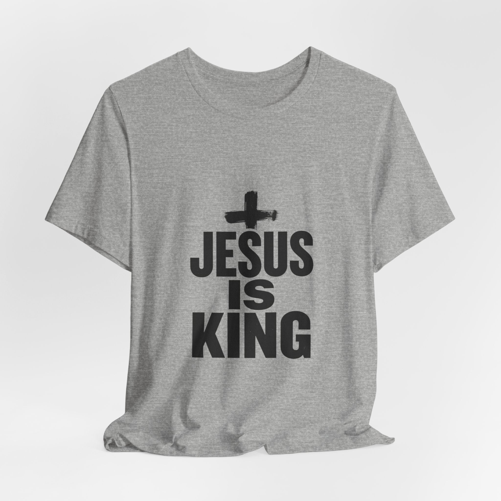 Jesus Is King Tee | Christian Easter shirt, faith tee