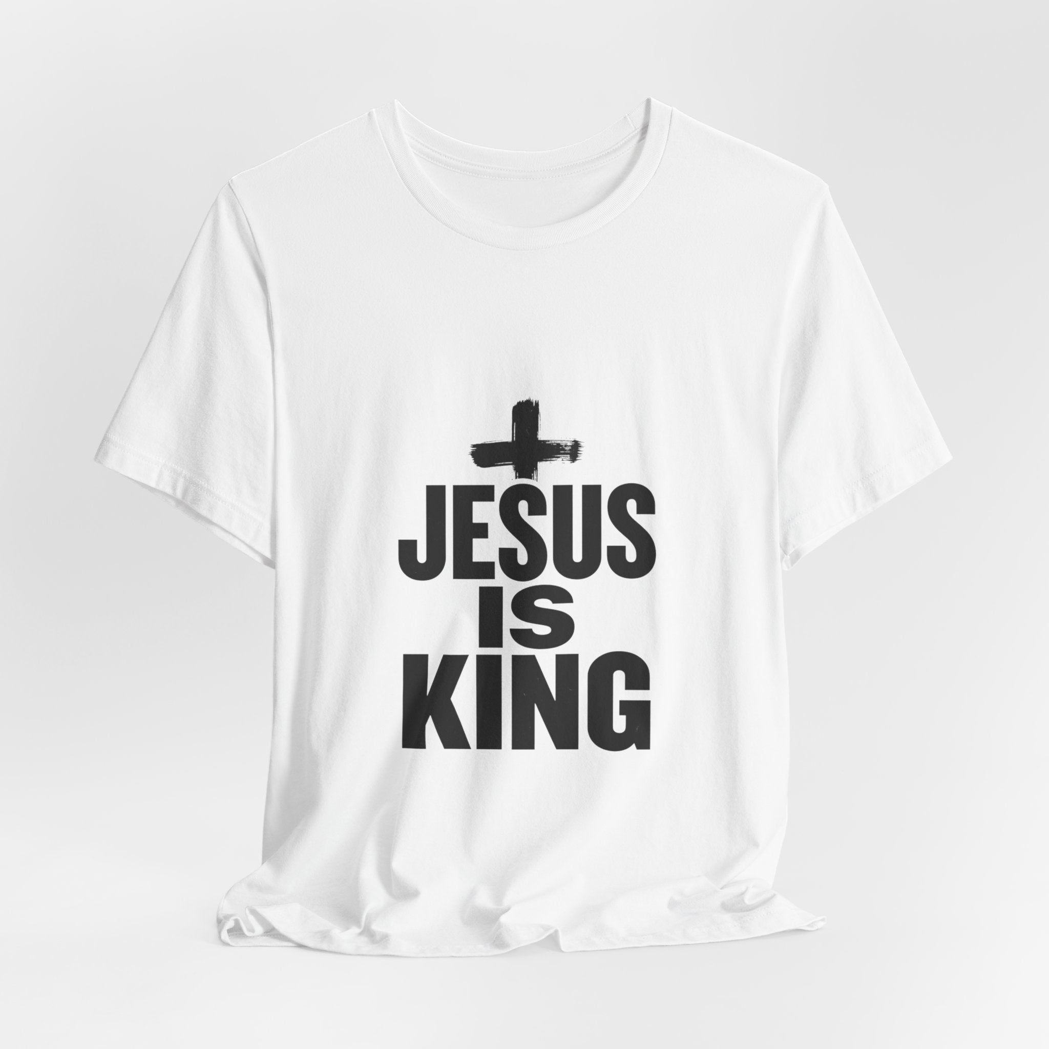 Jesus Is King Tee | Christian Easter shirt, faith tee
