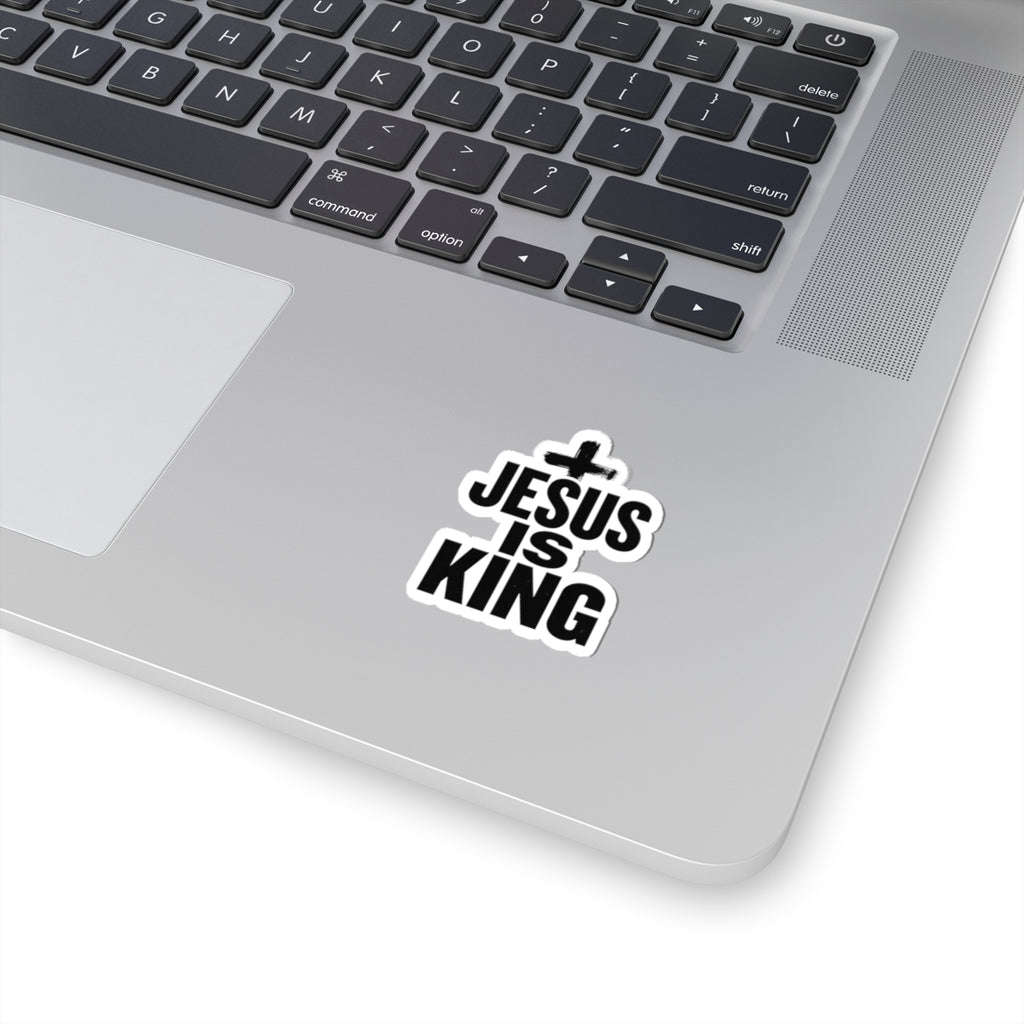 Jesus Is King sticker | Christian Easter, faith decal