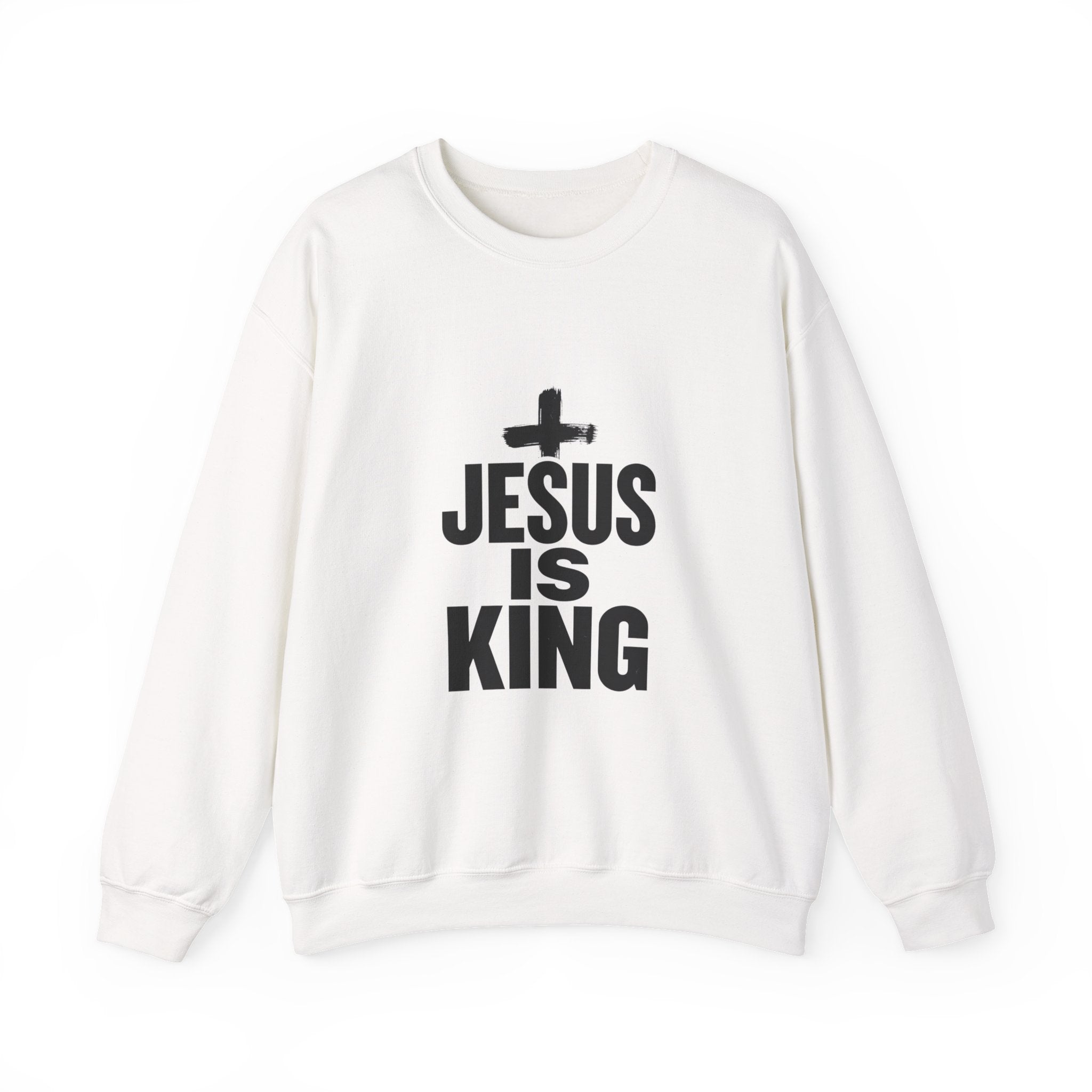 Jesus Is King Sweatshirt | Christian Easter, Resurrection Scripture