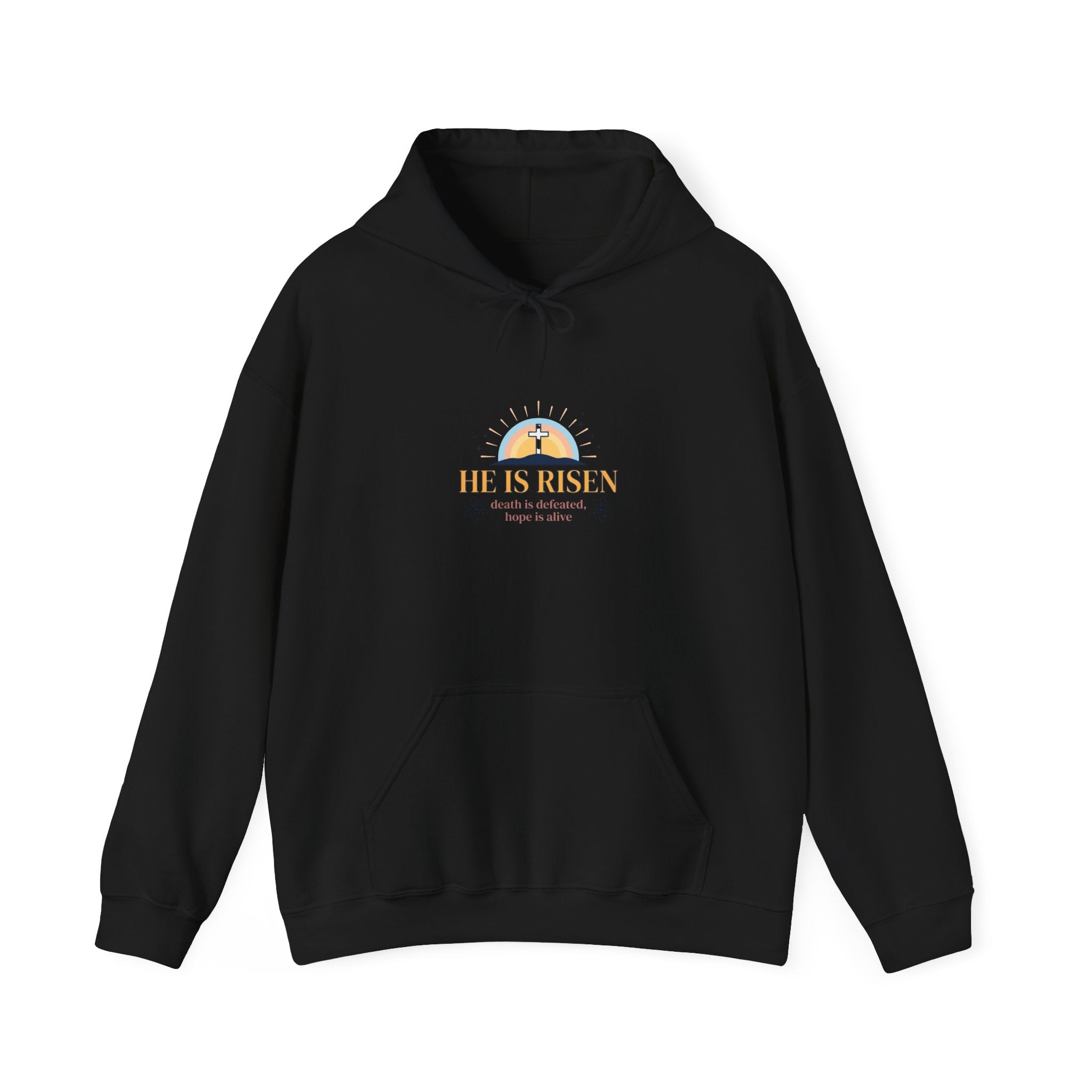 He Is Risen Hoodie | Christian Easter Sweatshirt, Resurrection Scripture