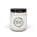 Mom Life Typography Candle | Mother's Day Minimalist Soy Candle