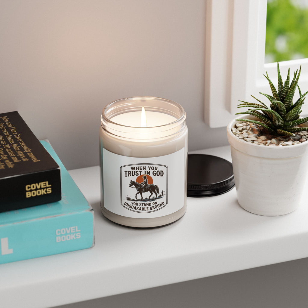 Western Cowboy Frontier Candle | Americana Vintage rodeo scent