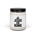 Jesus Is King Candle, Soy Jar Candle | Christian Easter, Resurrection Message