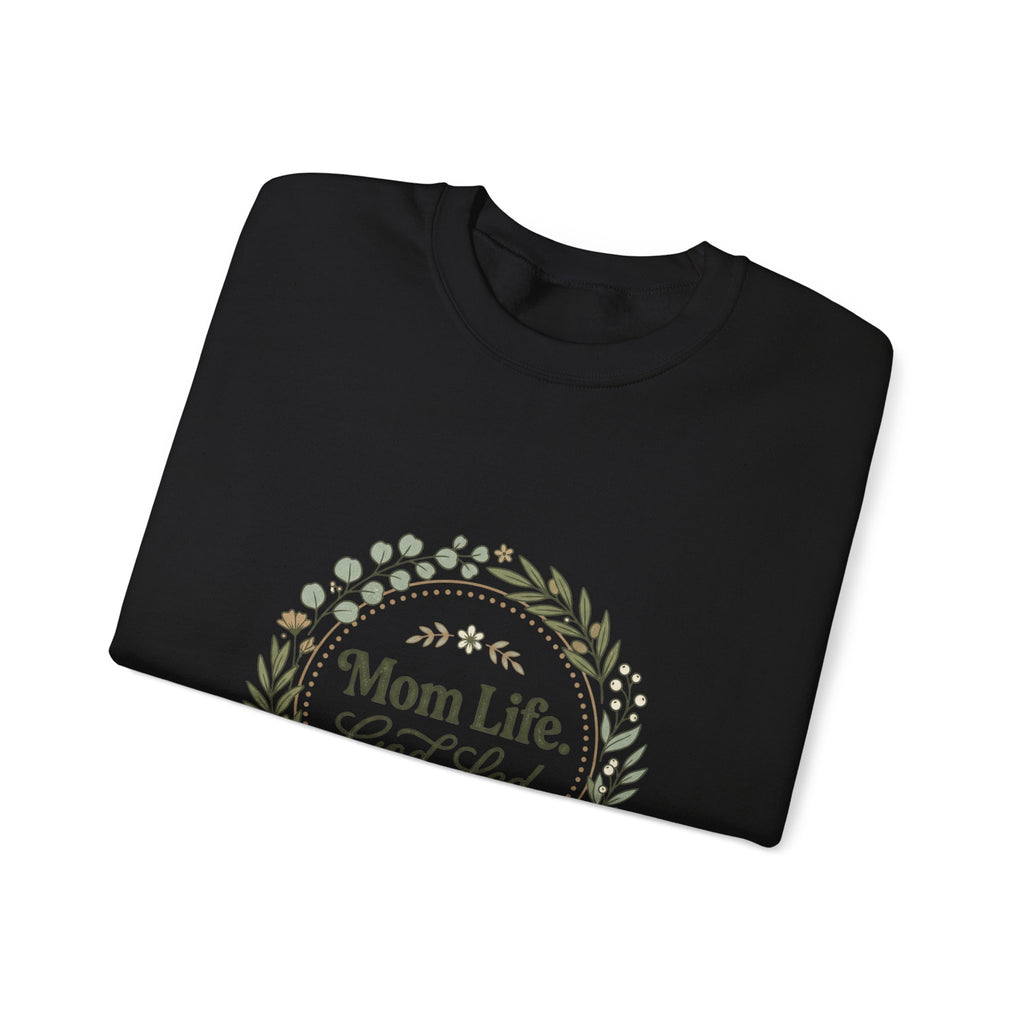 Mom Life Typographic Sweatshirt | minimalist mom sweatshirt, Mother’s Day shirt