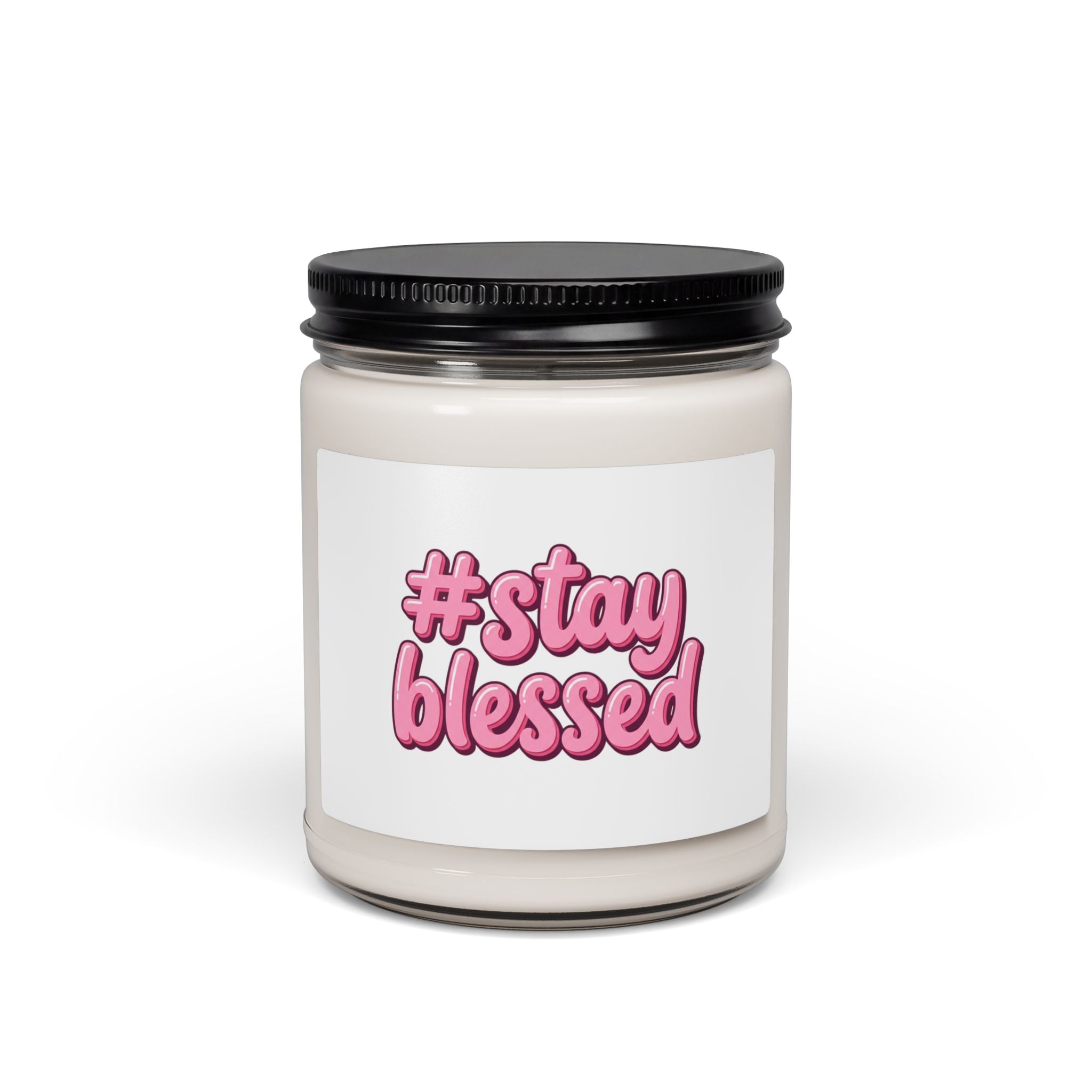 Stay Blessed Soy Candle | Christian Easter, He Is Risen Inspiration