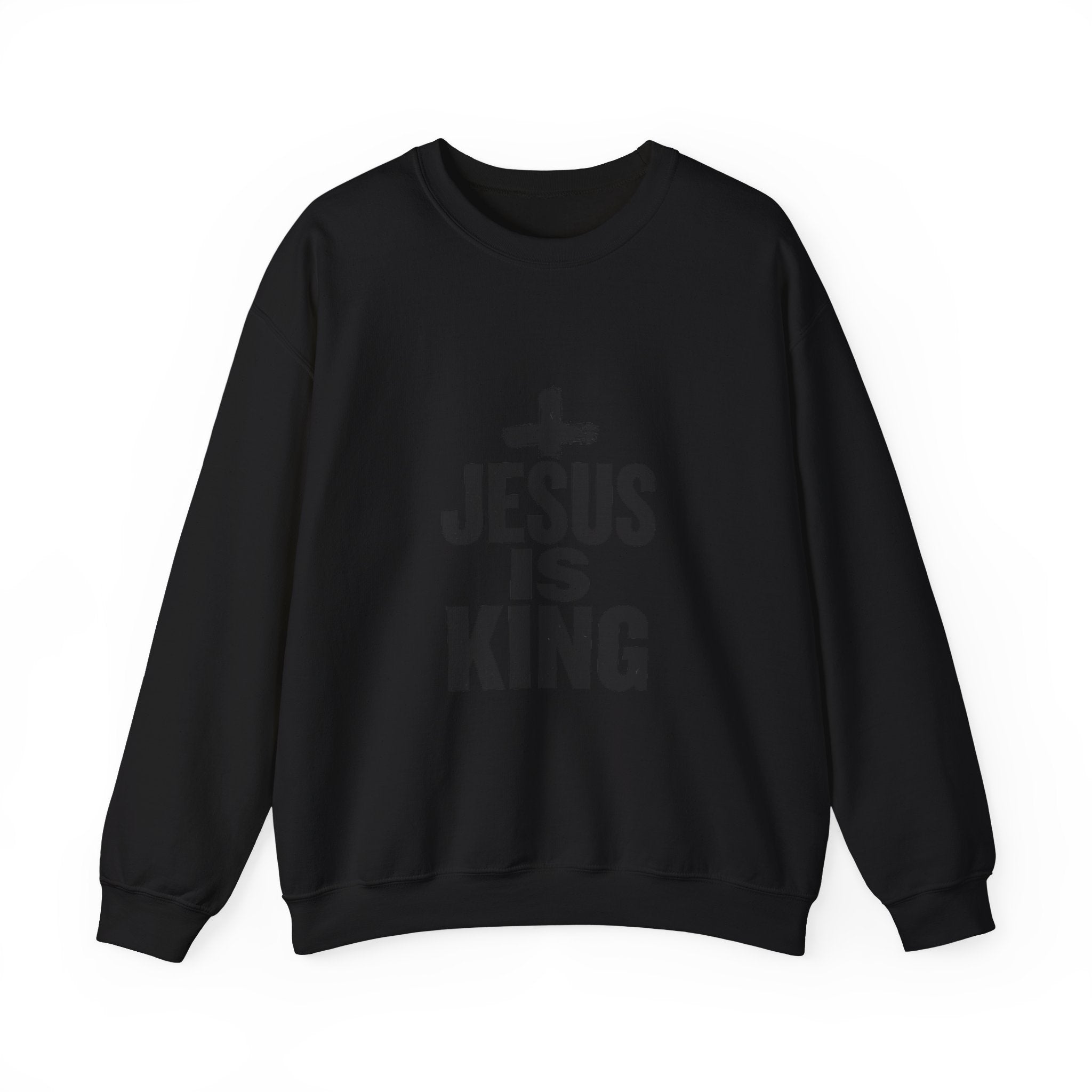 Jesus Is King Sweatshirt | Christian Easter, Resurrection Scripture