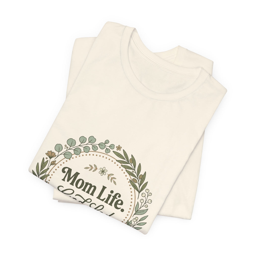 Mom Life Tee | Minimalist Mother's Day Shirt, Typographic Mom Tee