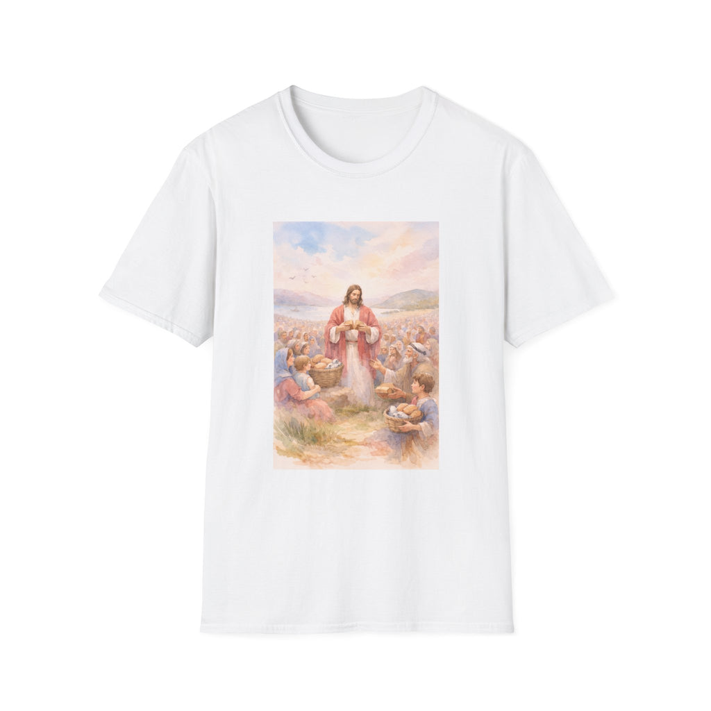 Jesus with Children T-Shirt — Inspirational Christian Faith Graphic Tee