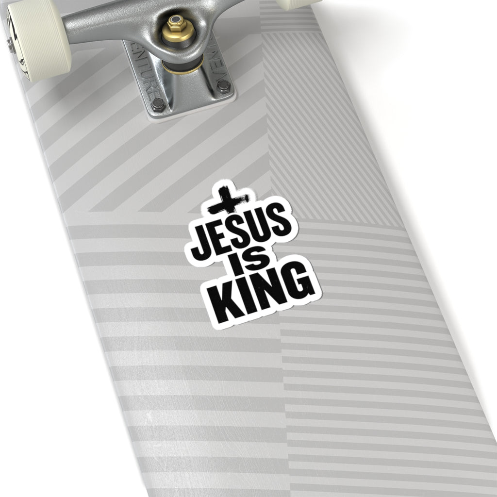Jesus Is King sticker | Christian Easter, faith decal