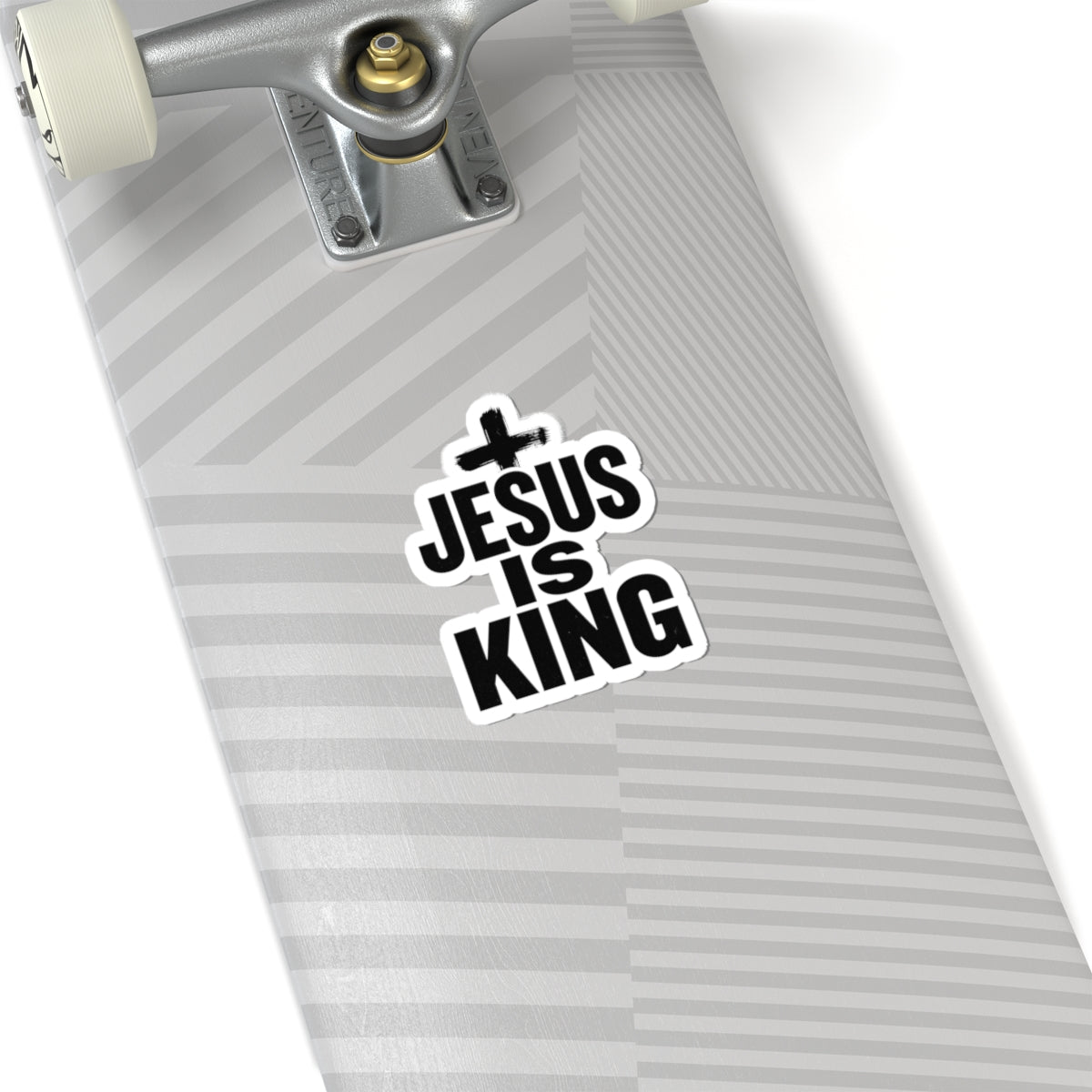 Jesus Is King sticker | Christian Easter, faith decal