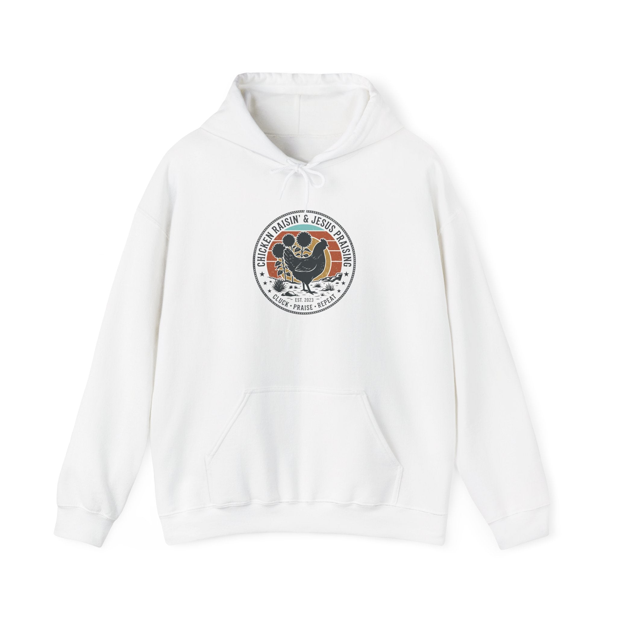 Frontier Rooster Emblem Hoodie | Western Americana, Vintage Rodeo
