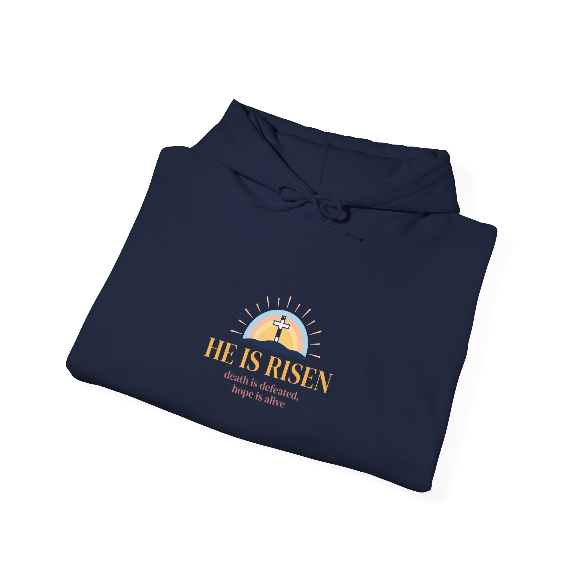 He Is Risen Hoodie | Christian Easter Sweatshirt, Resurrection Scripture