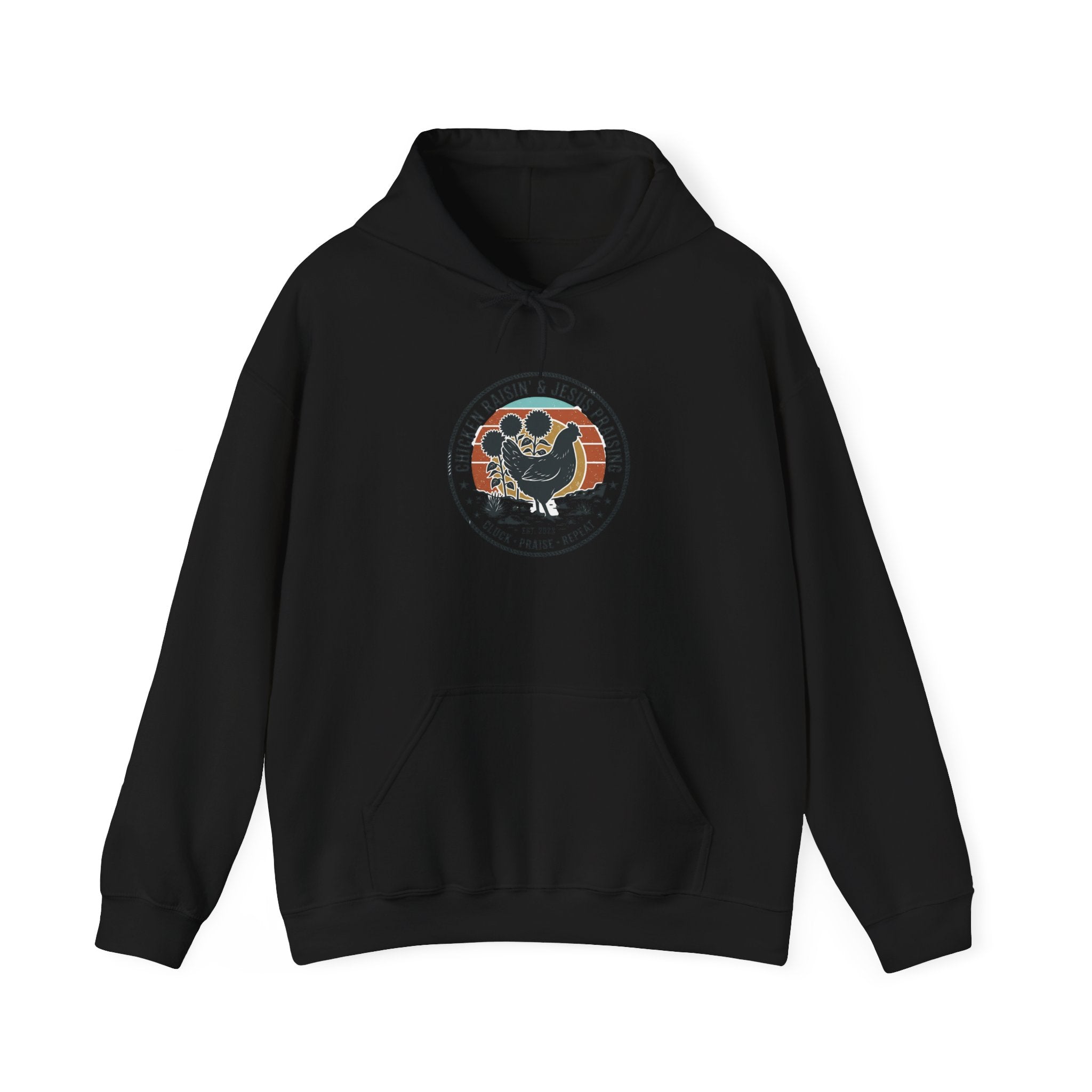 Frontier Rooster Emblem Hoodie | Western Americana, Vintage Rodeo
