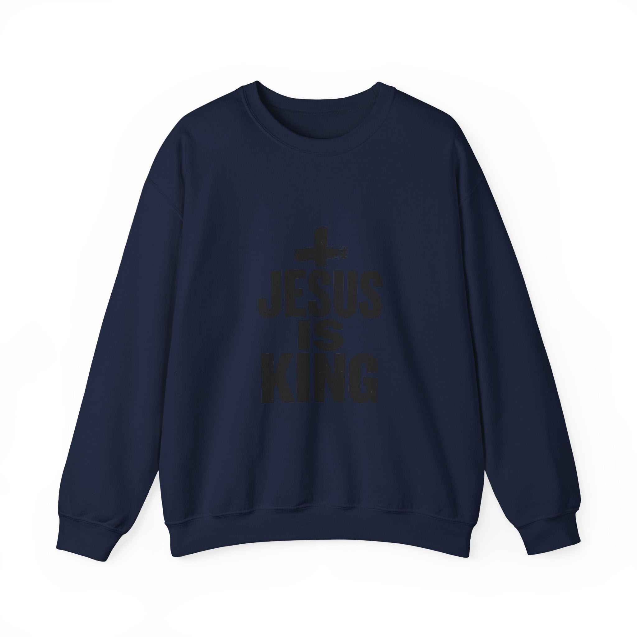Jesus Is King Sweatshirt | Christian Easter, Resurrection Scripture