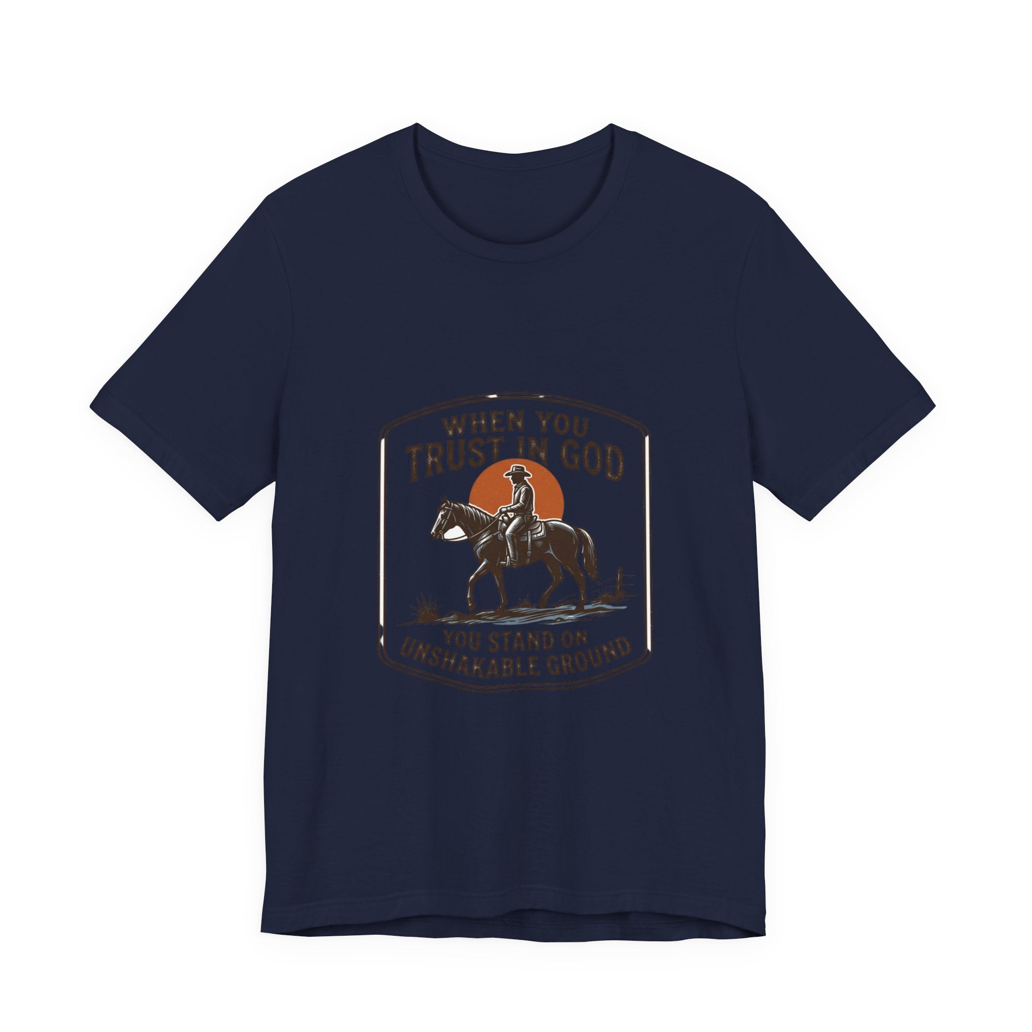 Trust in God Cowboy Tee | Western Americana, Vintage Rodeo, Frontier