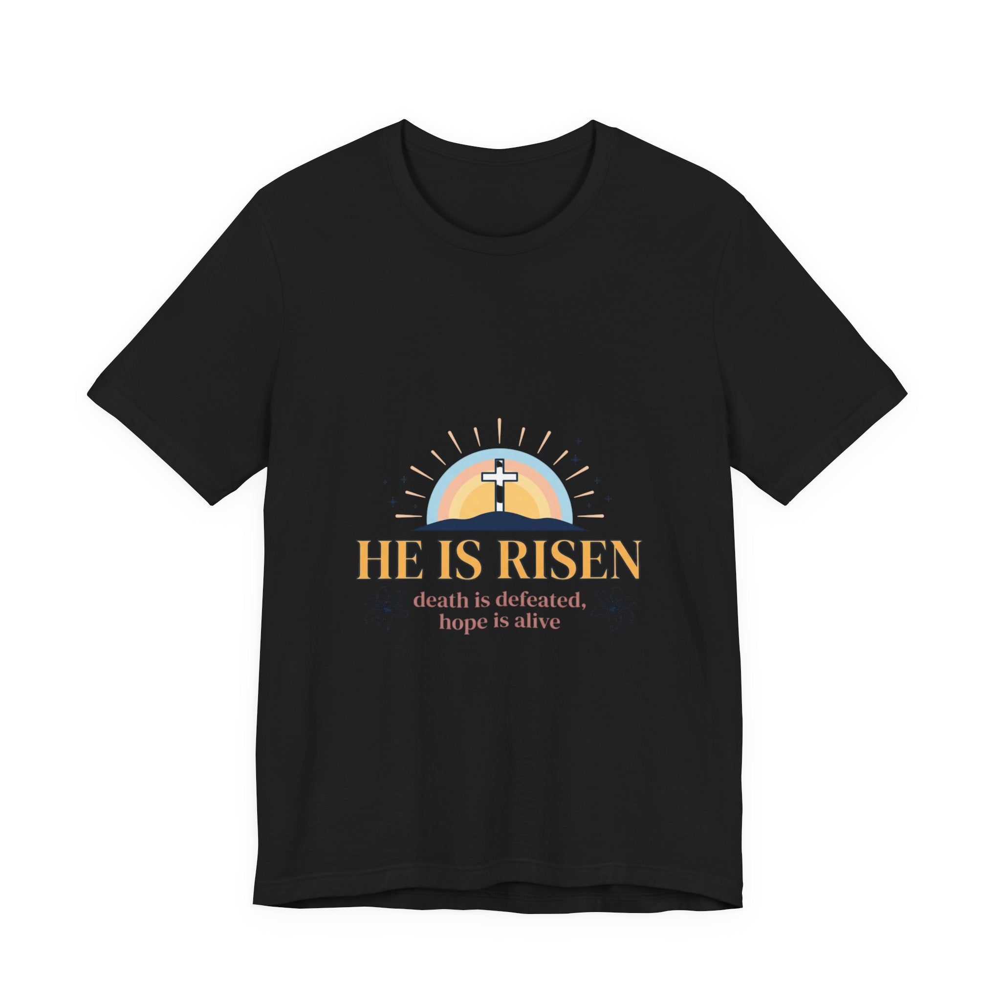He Is Risen Shirt | Easter Christian Resurrection Tee, Scripture Faith Shirt