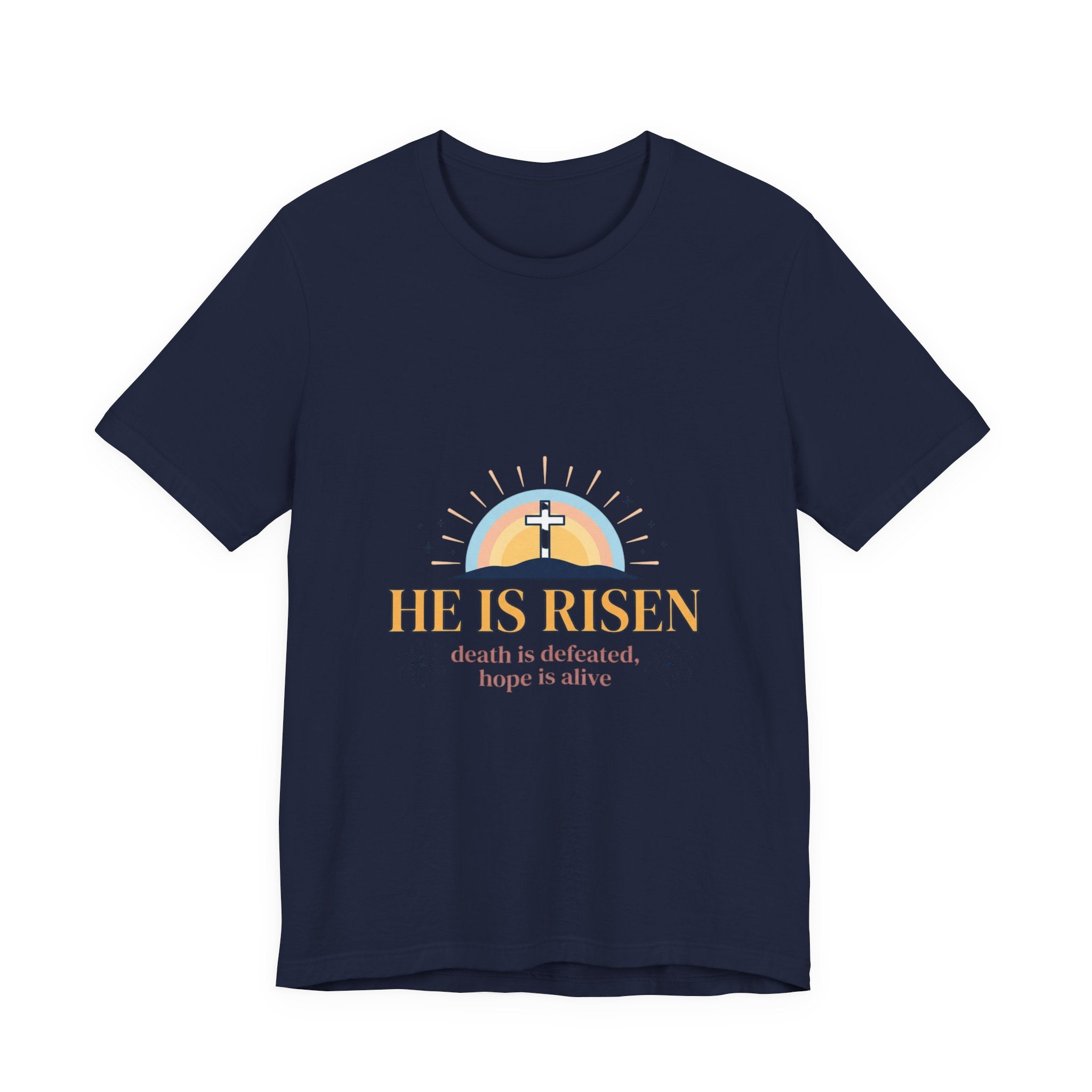 He Is Risen Shirt | Easter Christian Resurrection Tee, Scripture Faith Shirt