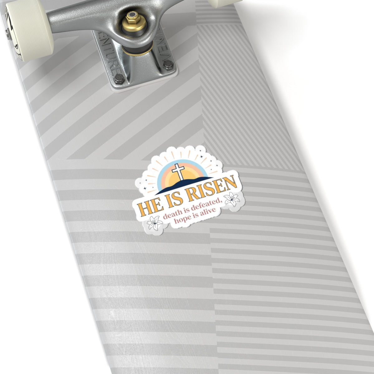He Is Risen Sticker | Christian Easter, Resurrection Faith Sticker