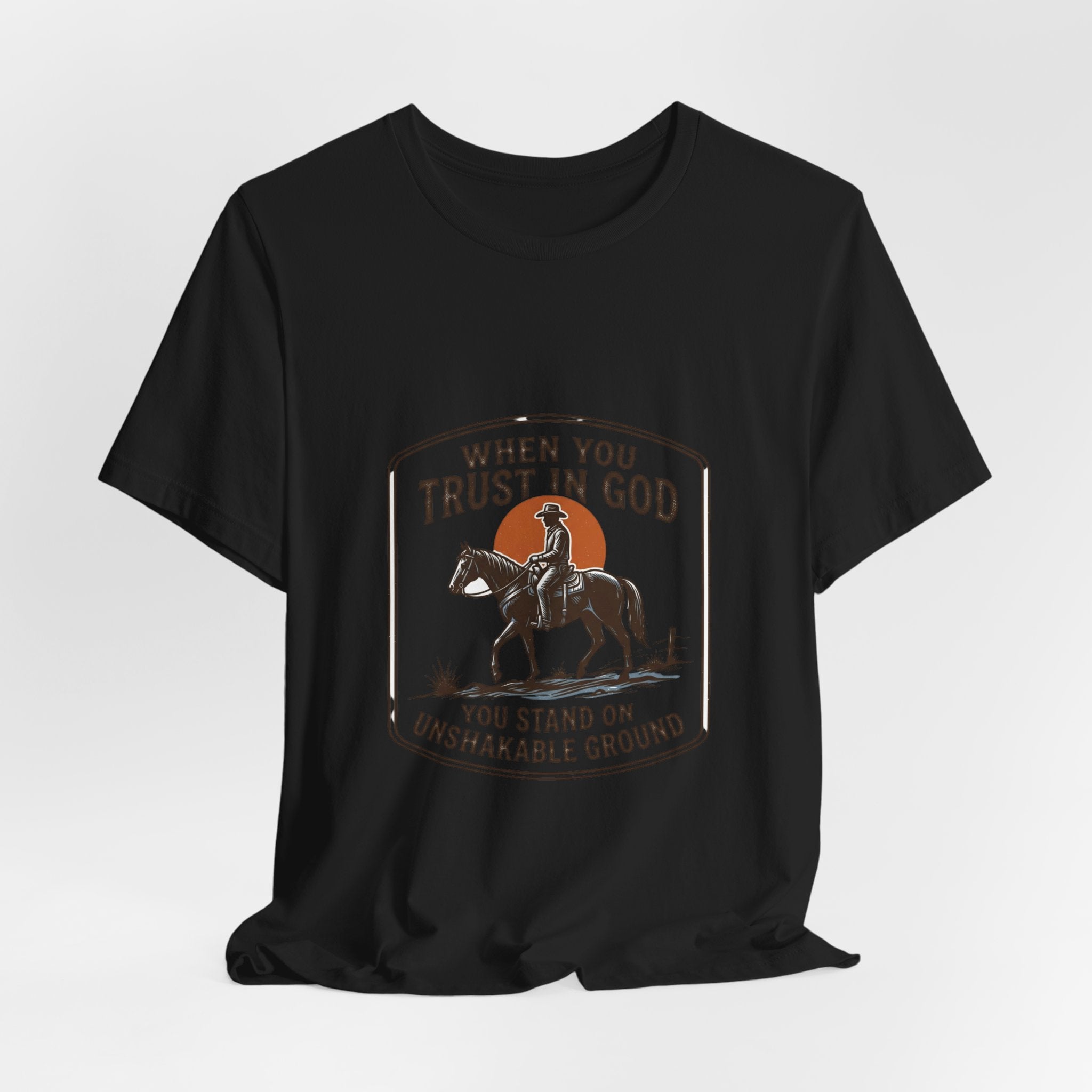 Trust in God Cowboy Tee | Western Americana, Vintage Rodeo, Frontier