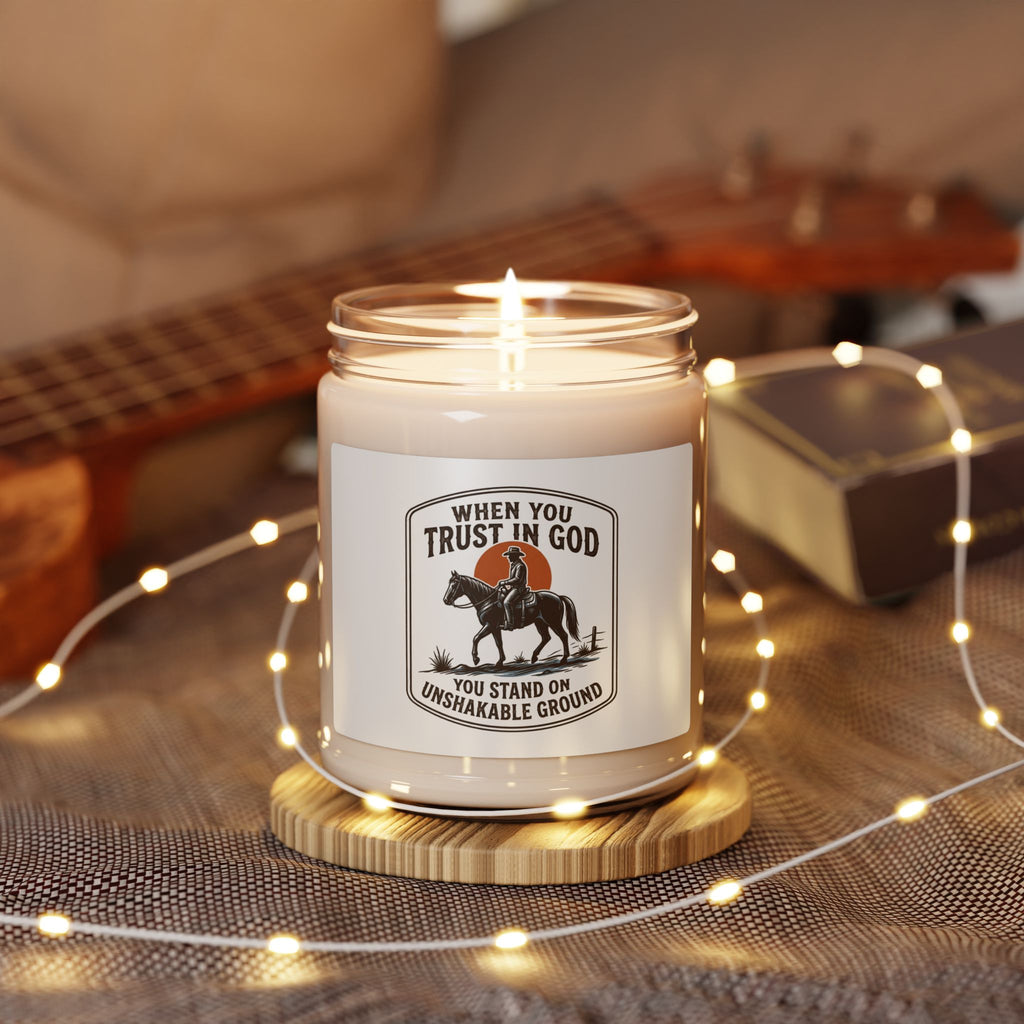 Western Cowboy Frontier Candle | Americana Vintage rodeo scent