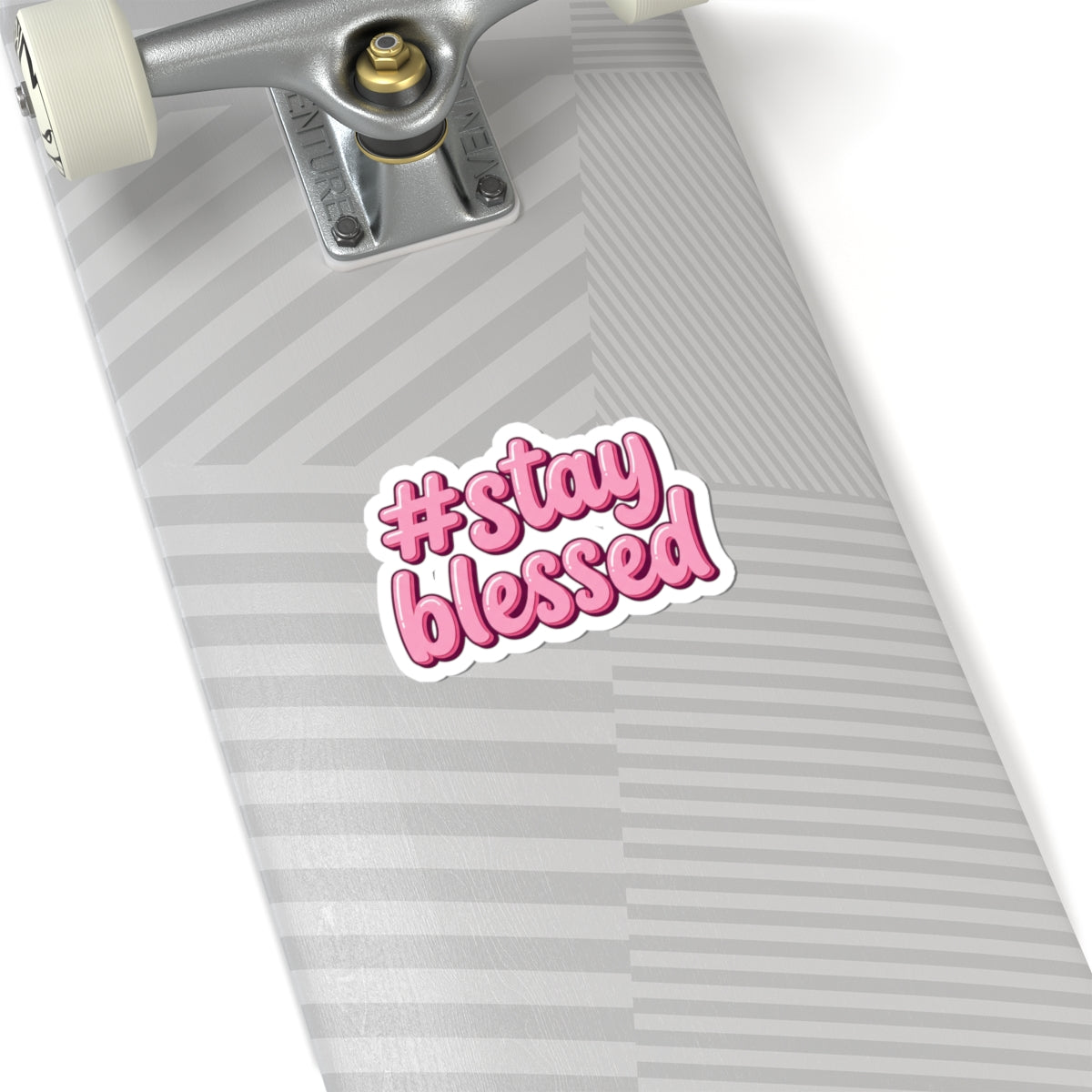 Stay Blessed Sticker | Christian Easter, Faith Affirmation, Pastel Scripture Decal