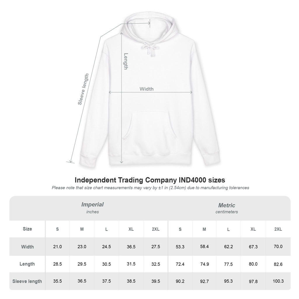 Christian Cross Hoodie - Minimal Brushstroke Cross Pullover