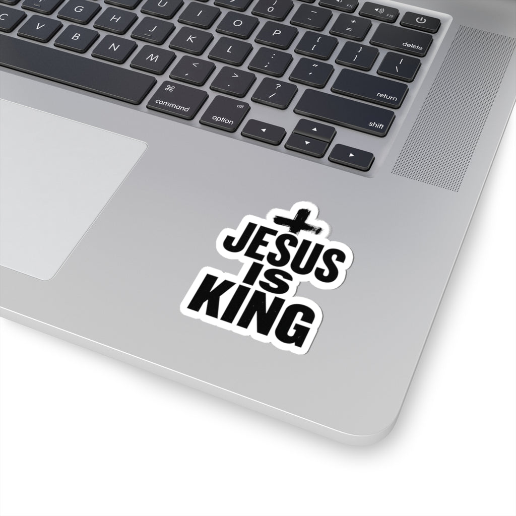 Jesus Is King sticker | Christian Easter, faith decal