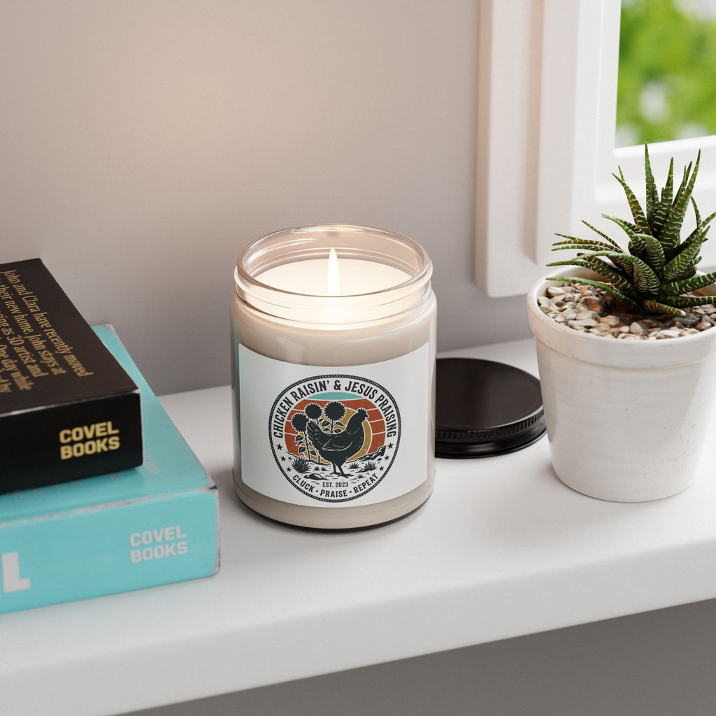 Frontier Rooster Candle, Soy Candle | Western Americana, Vintage Rodeo