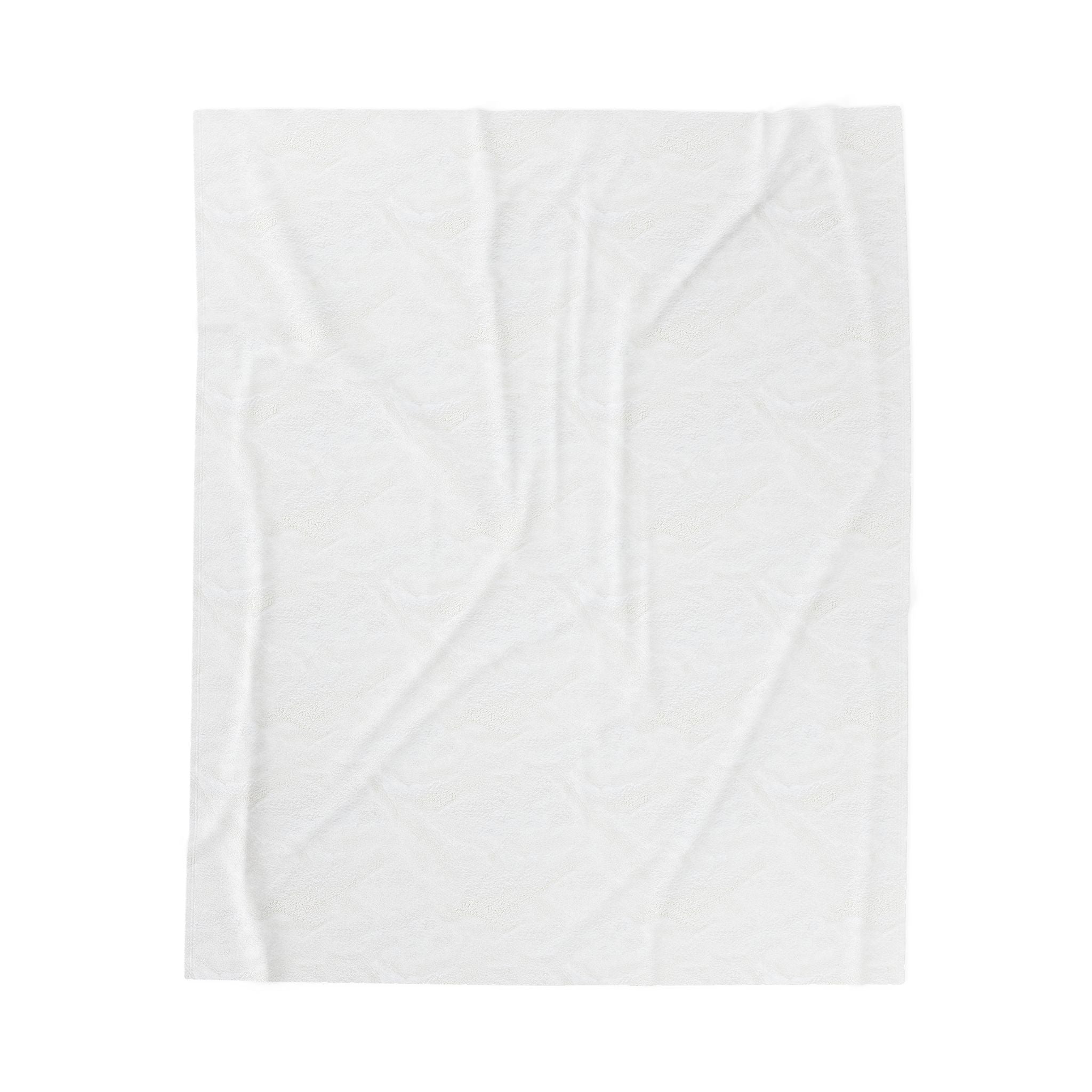Mom Life God-Led Velveteen Plush Blanket | Minimal Typographic Mom