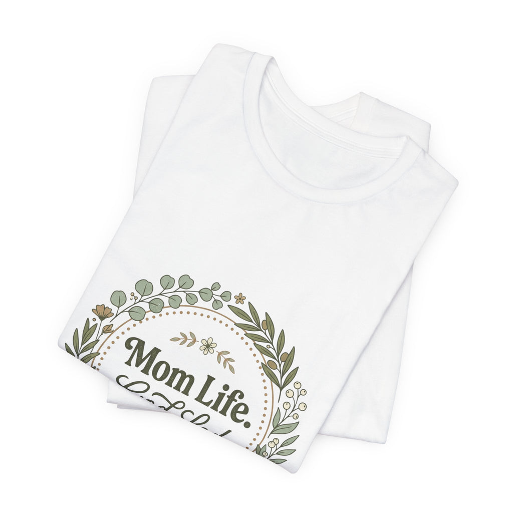 Mom Life Tee | Minimalist Mother's Day Shirt, Typographic Mom Tee