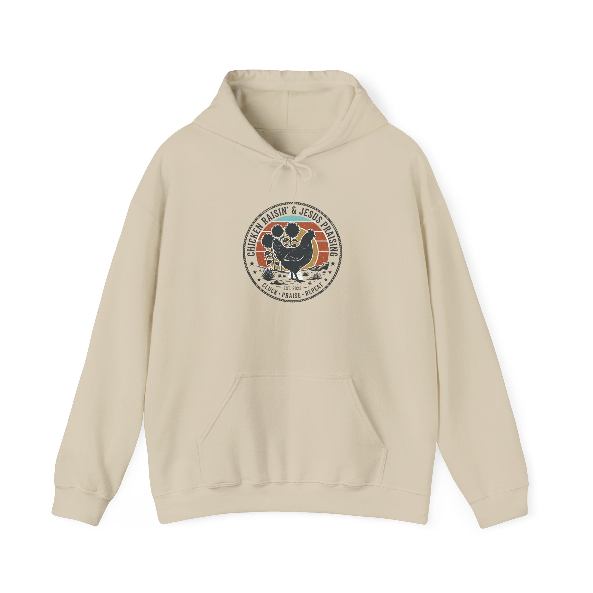 Frontier Rooster Emblem Hoodie | Western Americana, Vintage Rodeo