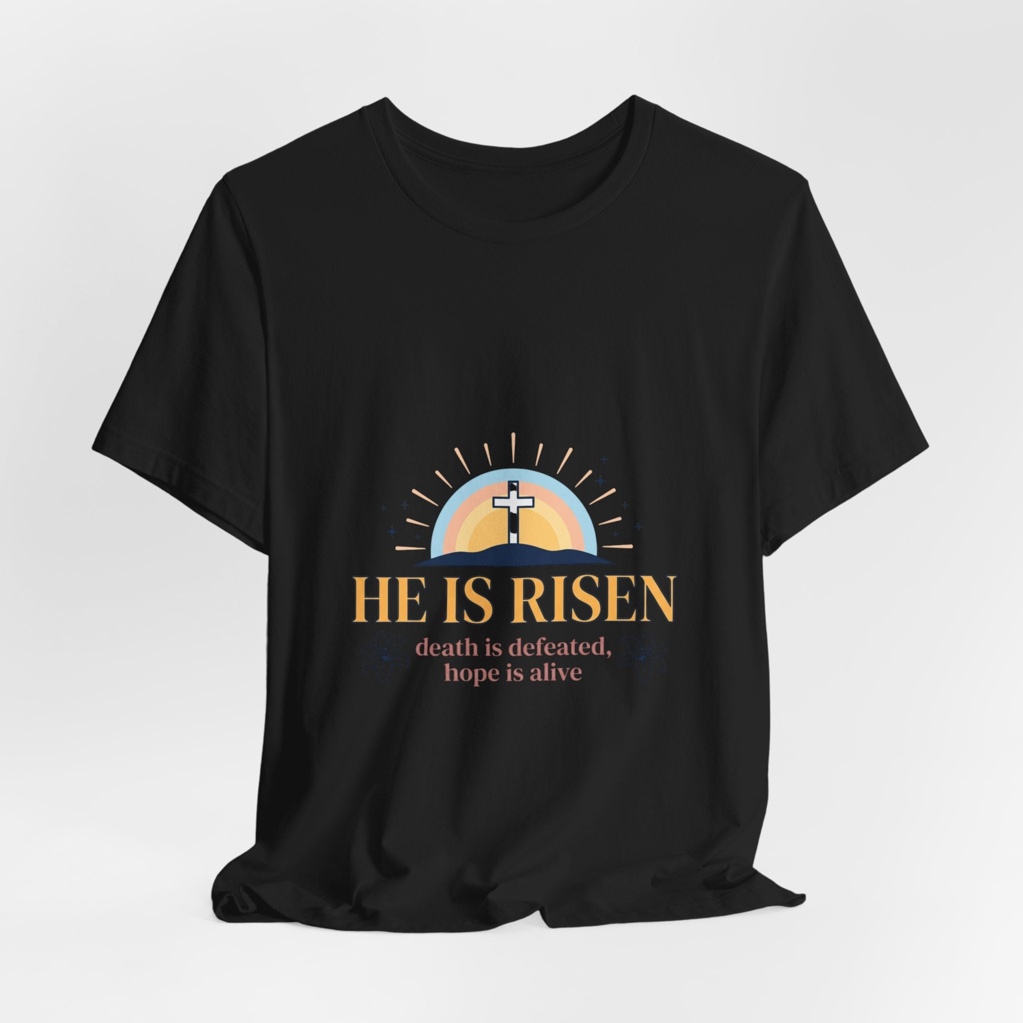 He Is Risen Shirt | Easter Christian Resurrection Tee, Scripture Faith Shirt