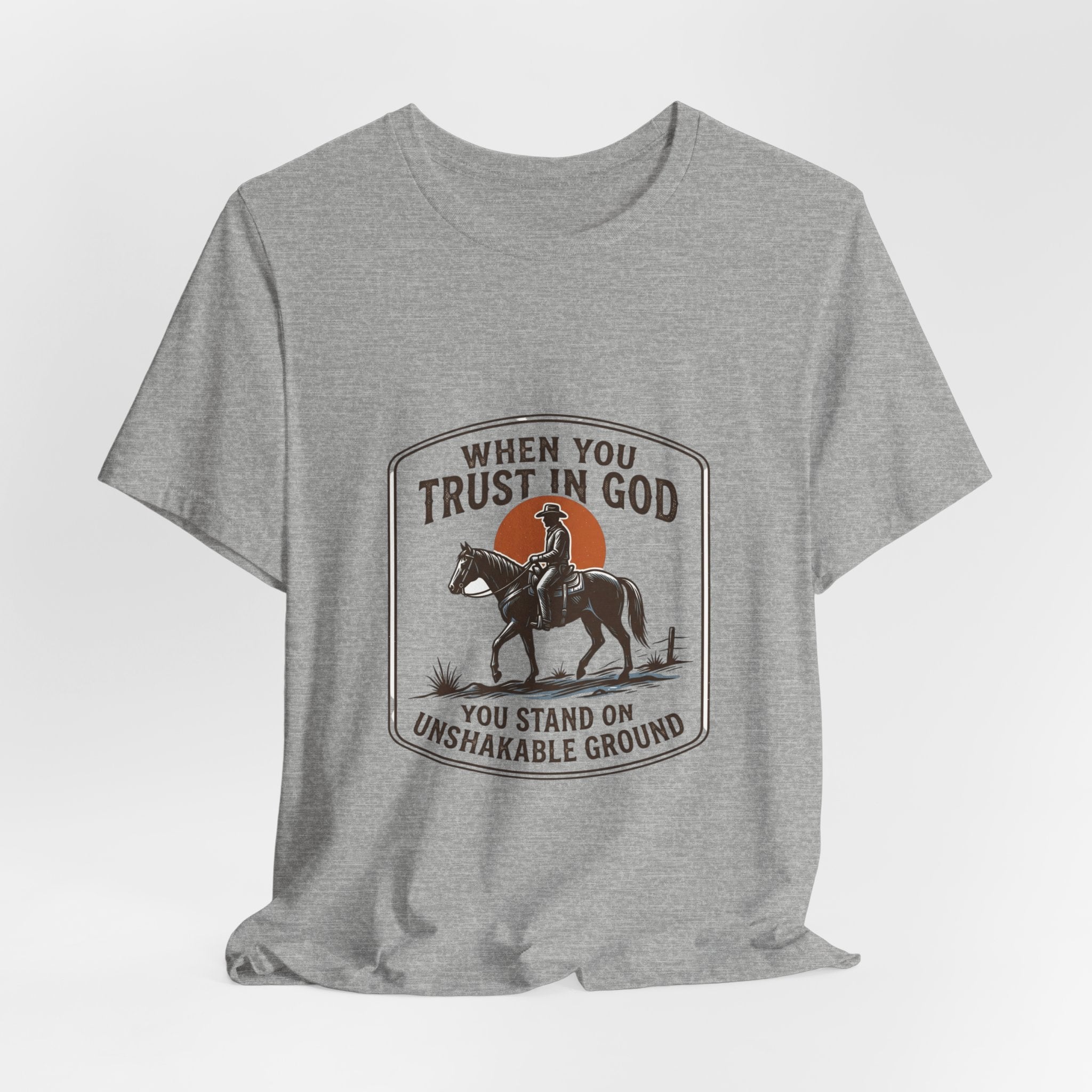 Trust in God Cowboy Tee | Western Americana, Vintage Rodeo, Frontier