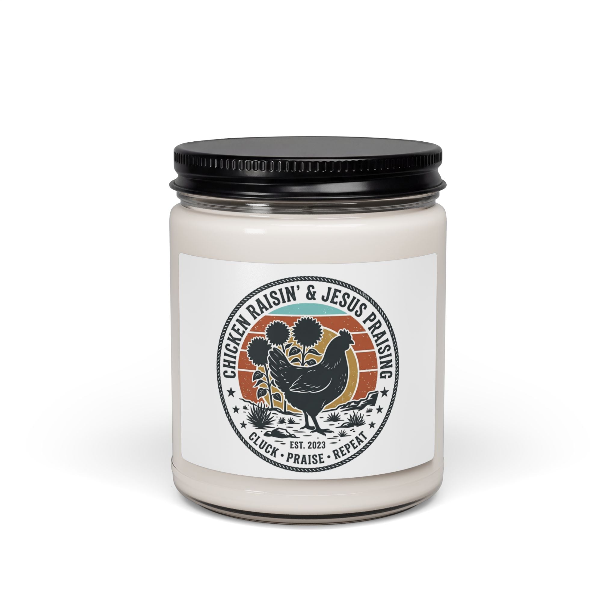 Frontier Rooster Candle, Soy Candle | Western Americana, Vintage Rodeo